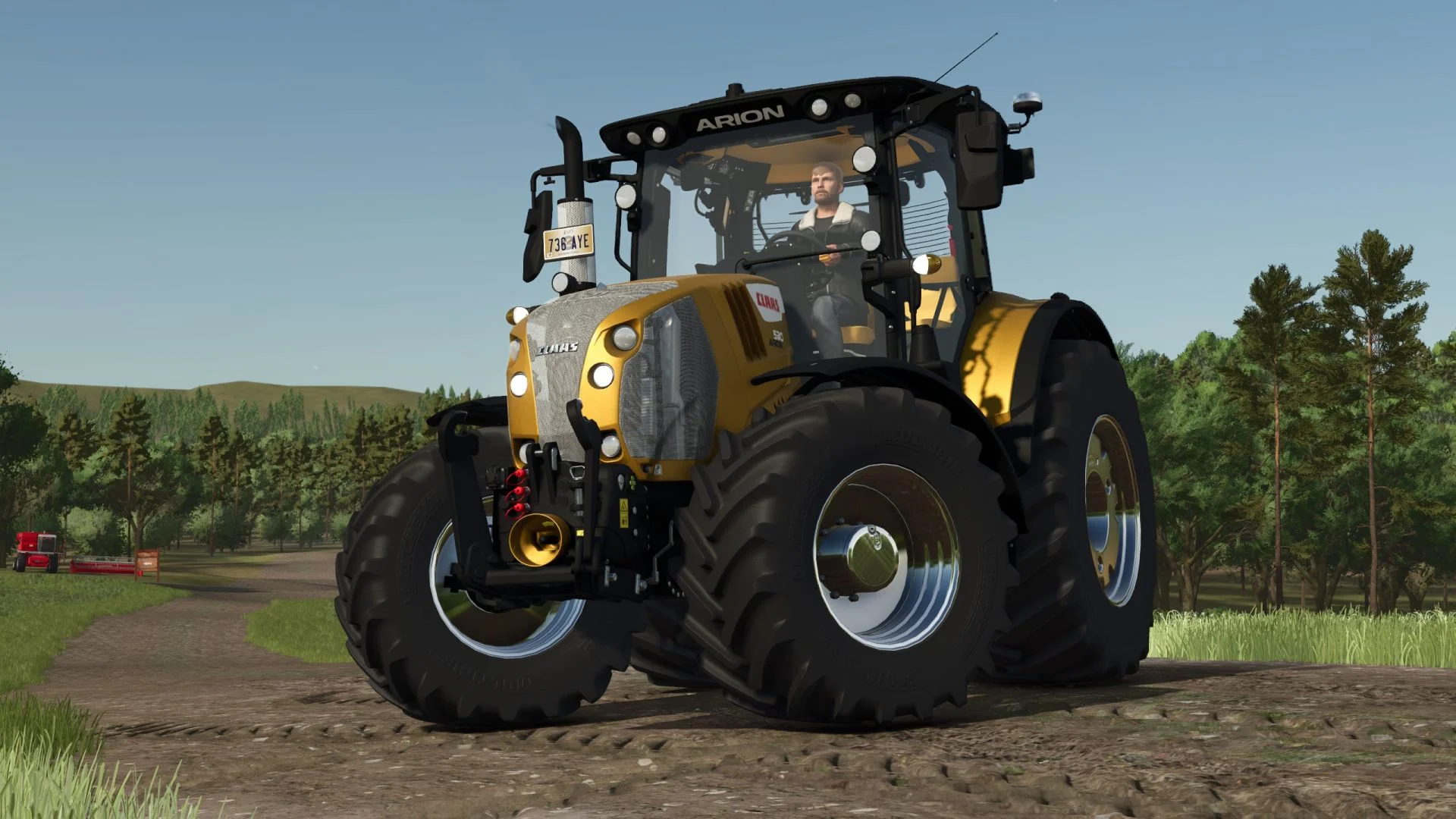 FS25 Claas Arion 550-530 Edit V1.0 Tractors Mod FS25 Mod Free Download