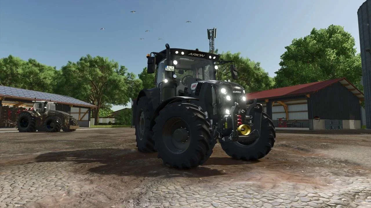 FS25 Claas Arion 550 Realistic Drive v1.0 Tractors Mod