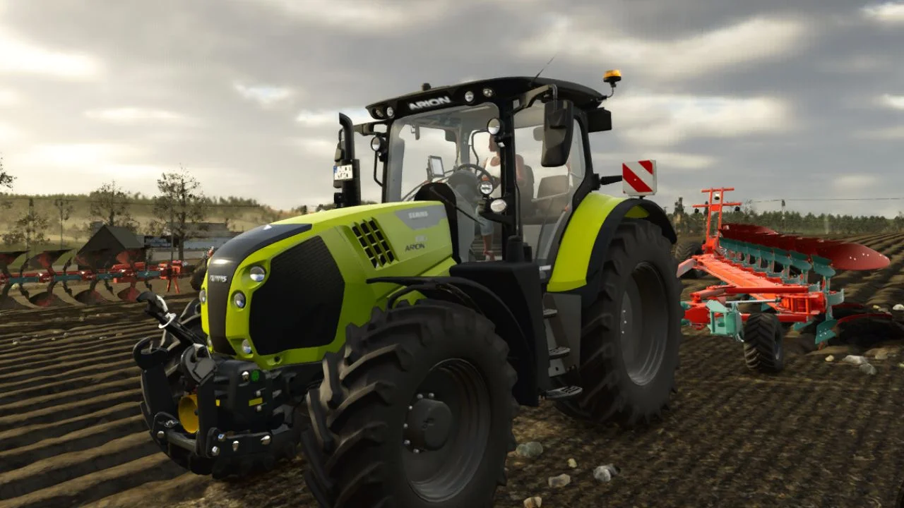 FS25 Claas Arion 600 Night Edition V1.0 Tractors Mod FS25 Mod Free Download