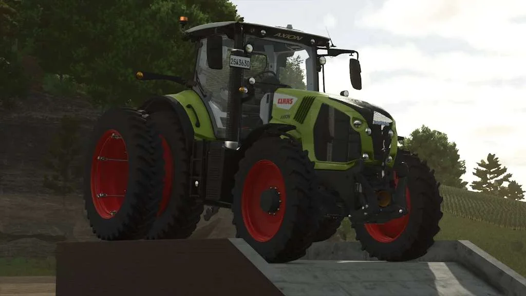 FS25 Claas AXION 800-870 Rust Edition v1.1 Tractors Mod