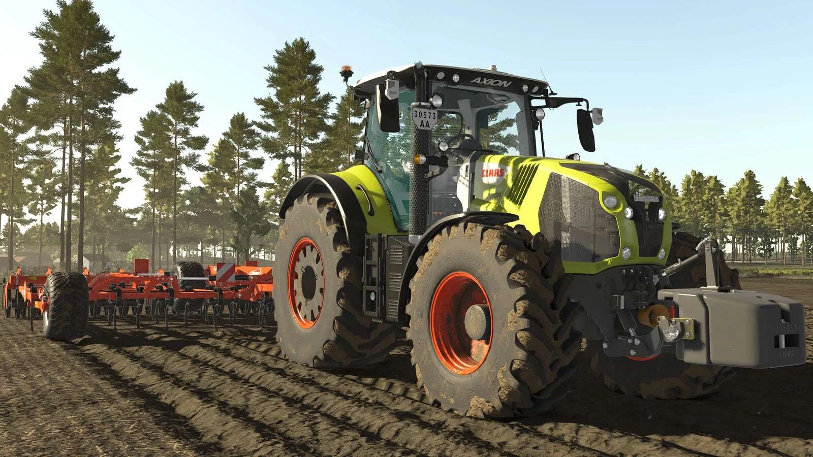 FS25 Claas AXION 800-870 v1.0.0.1 Tractors Mod