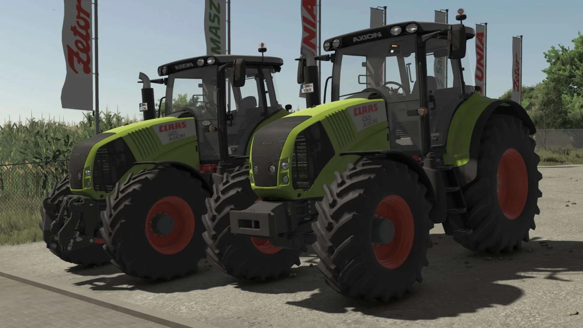 FS25 CLAAS Axion 800 Cebis v1.0.0.1 Tractors Mod