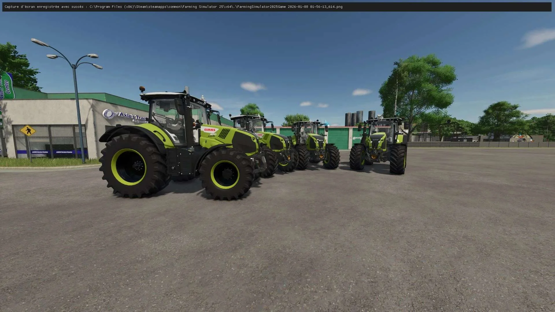 FS25 Claas Axion 800 Series Edit v1.0 Tractors Mod