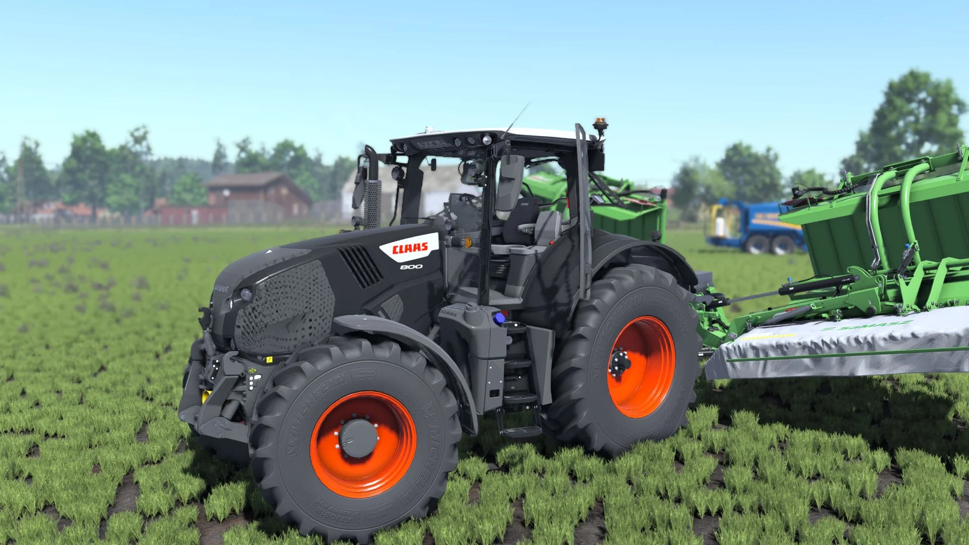 FS25 Claas Axion 800 Series EU & US V1.2 Tractors Mod
