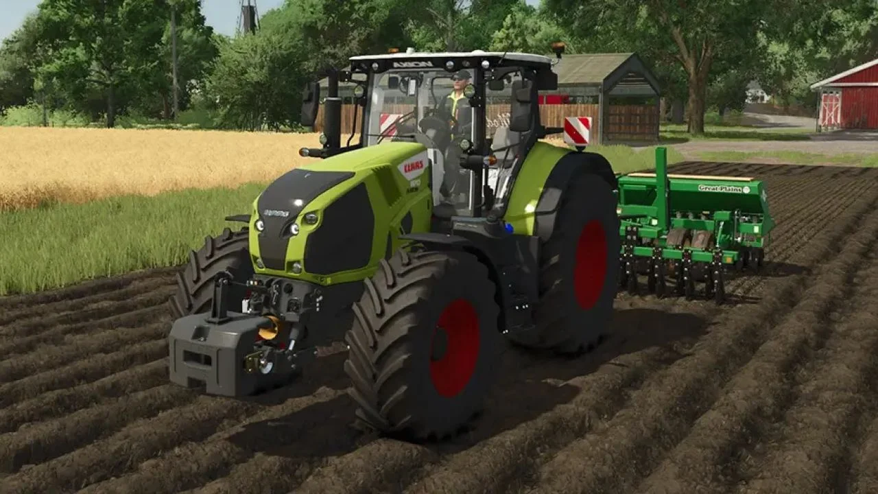 FS25 Claas Axion 800 Series tractor v1.1 Tractors Mod FS25 Mod Free Download