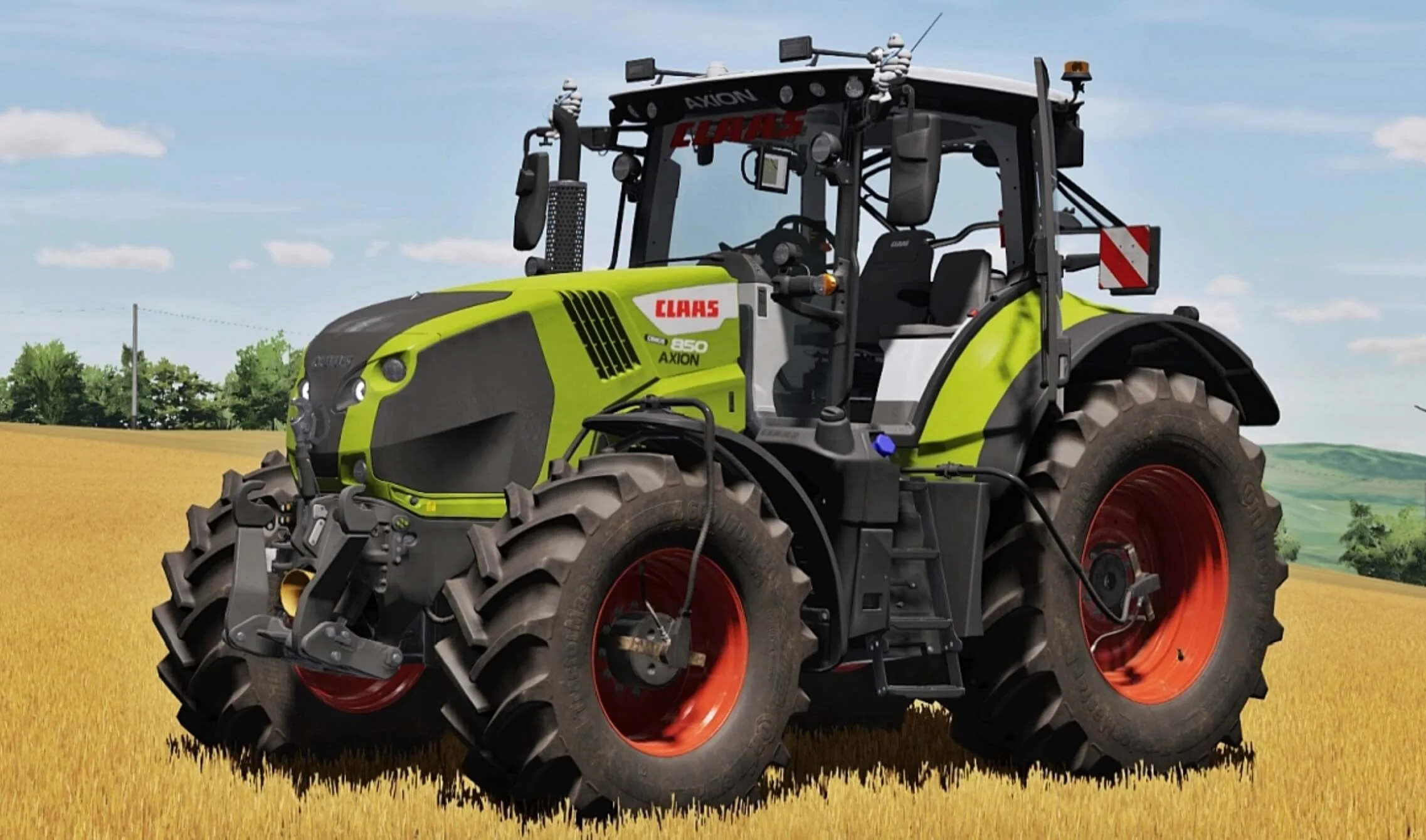 FS25 Claas Axion 800 Series v1.0 Tractors Mod FS25 Mod Free Download