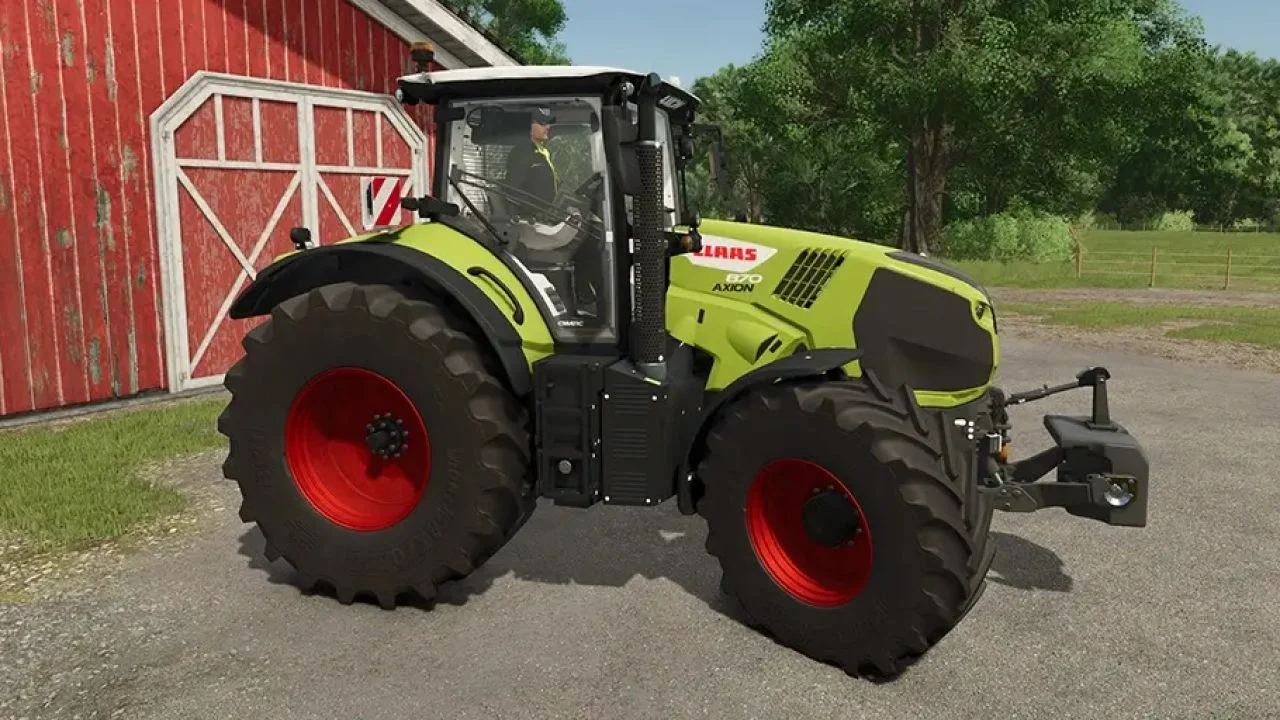 FS25 Claas Axion 800 Series v1.1 Tractors Mod FS25 Mod Free Download
