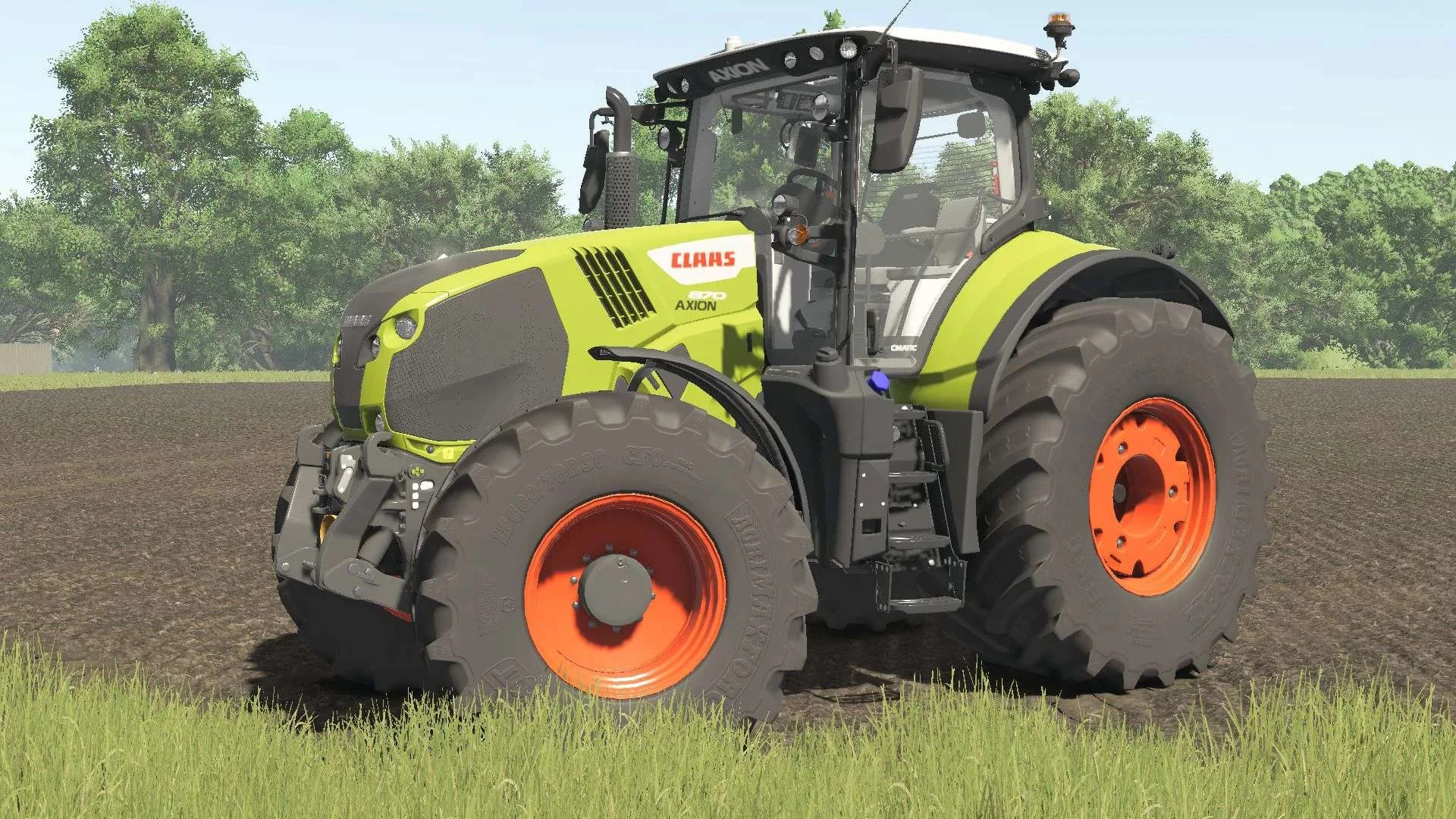FS25 Claas Axion 800 v1.0 Tractors Mod FS25 Mod Free Download