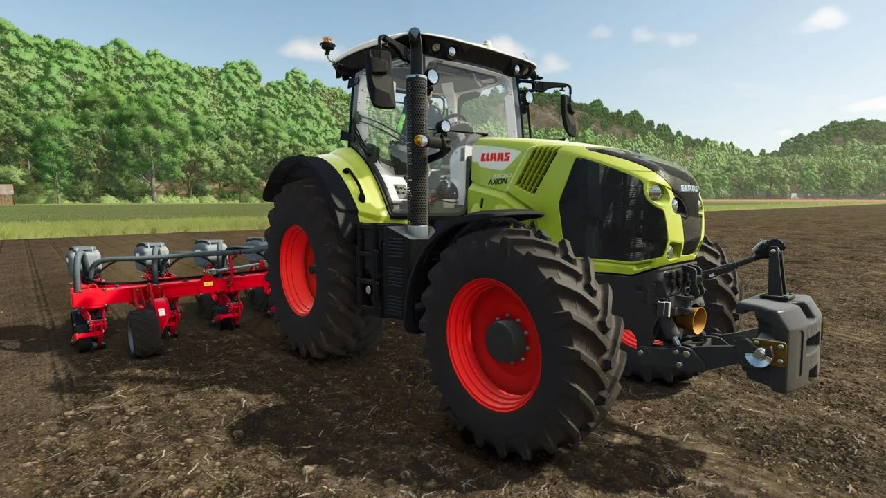 FS25 Claas AXION 870-800 V1.0 Tractors Mod FS25 Mod Free Download
