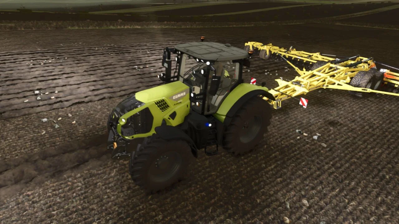FS25 Claas Axion 8xx Night Edition V1.0.0.1 Tractors Mod