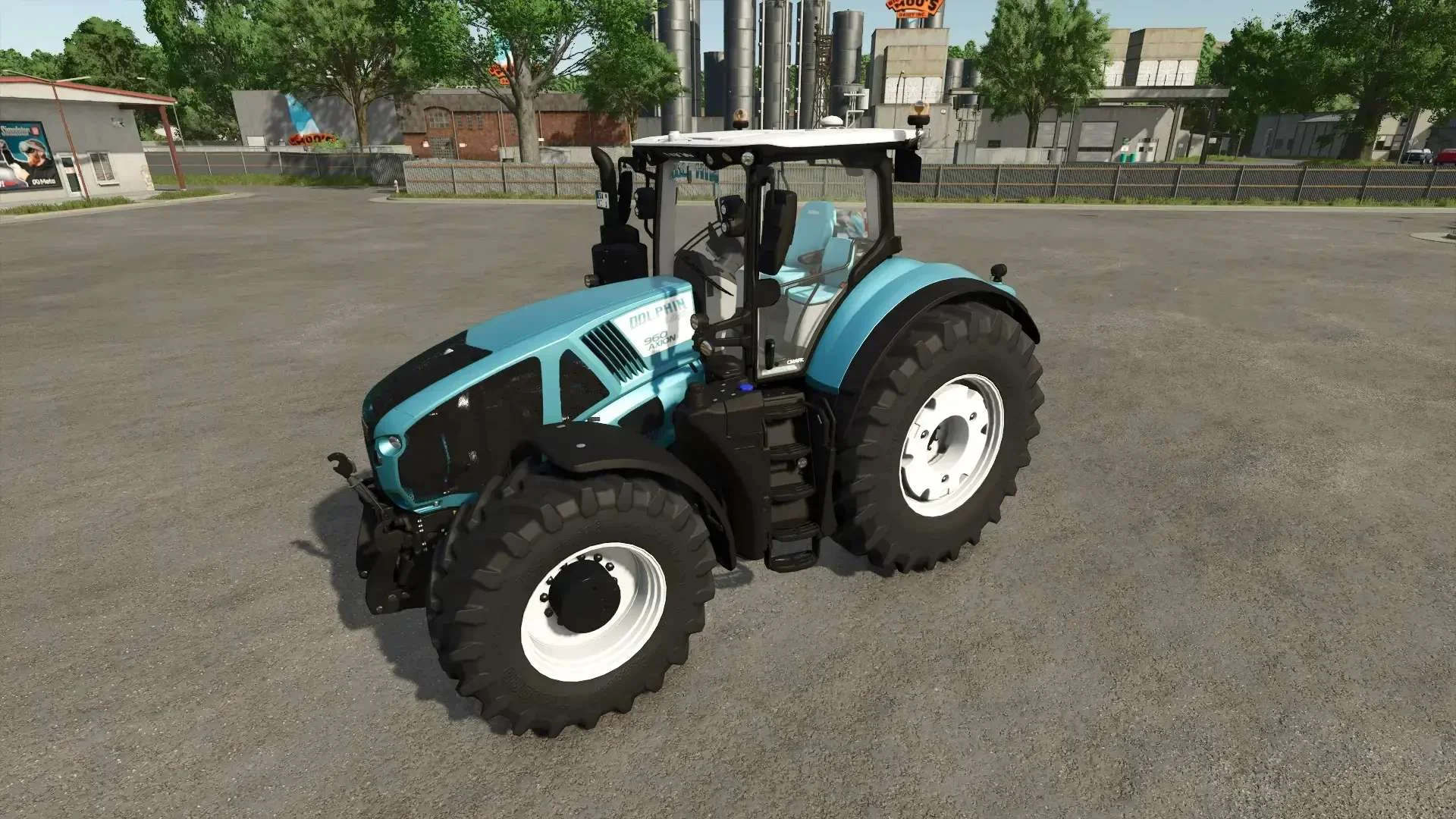 FS25 Claas AXION 900 Dolphin Edition v1.0 Tractors Mod FS25 Mod Free Download