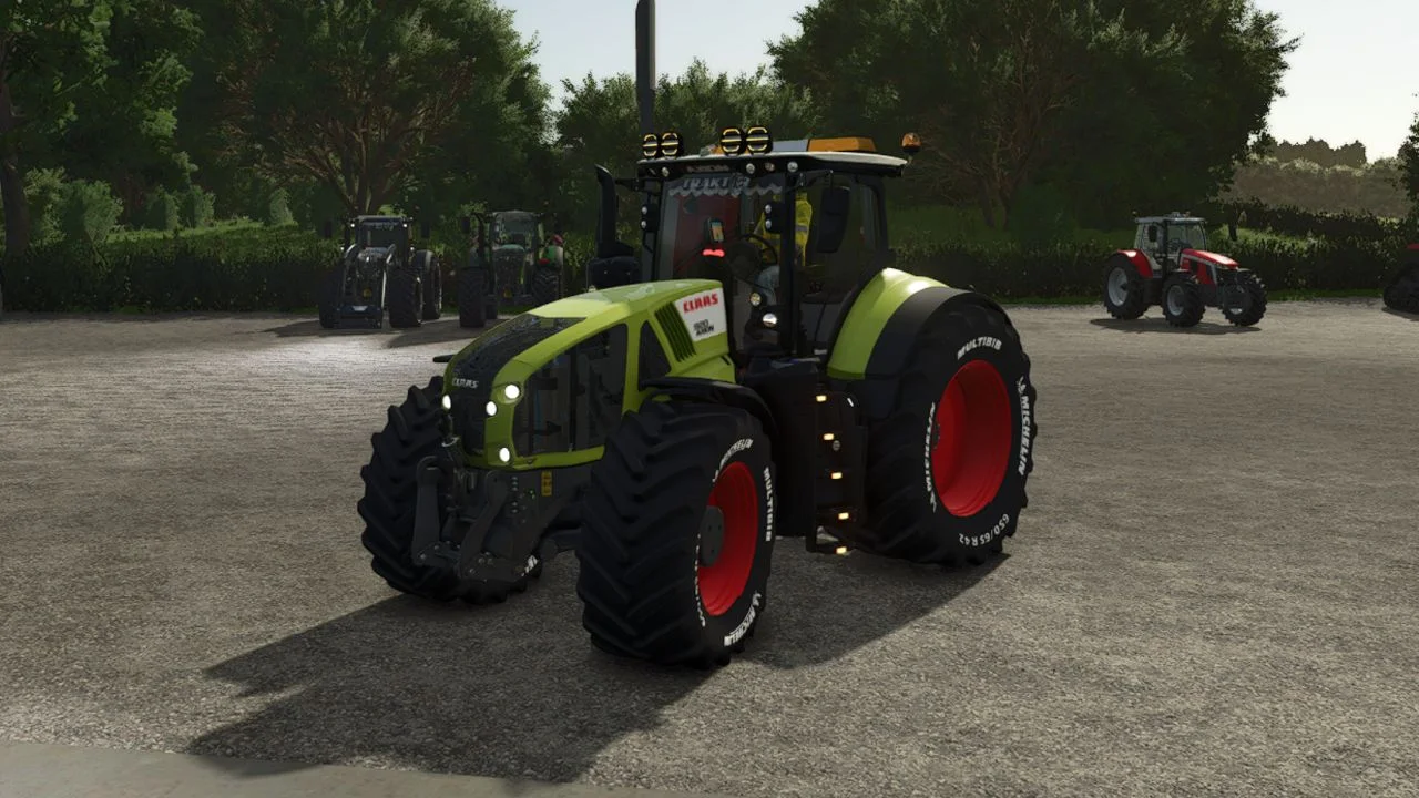 FS25 Claas Axion 900 Edit V1.0 Tractors Mod FS25 Mod Free Download