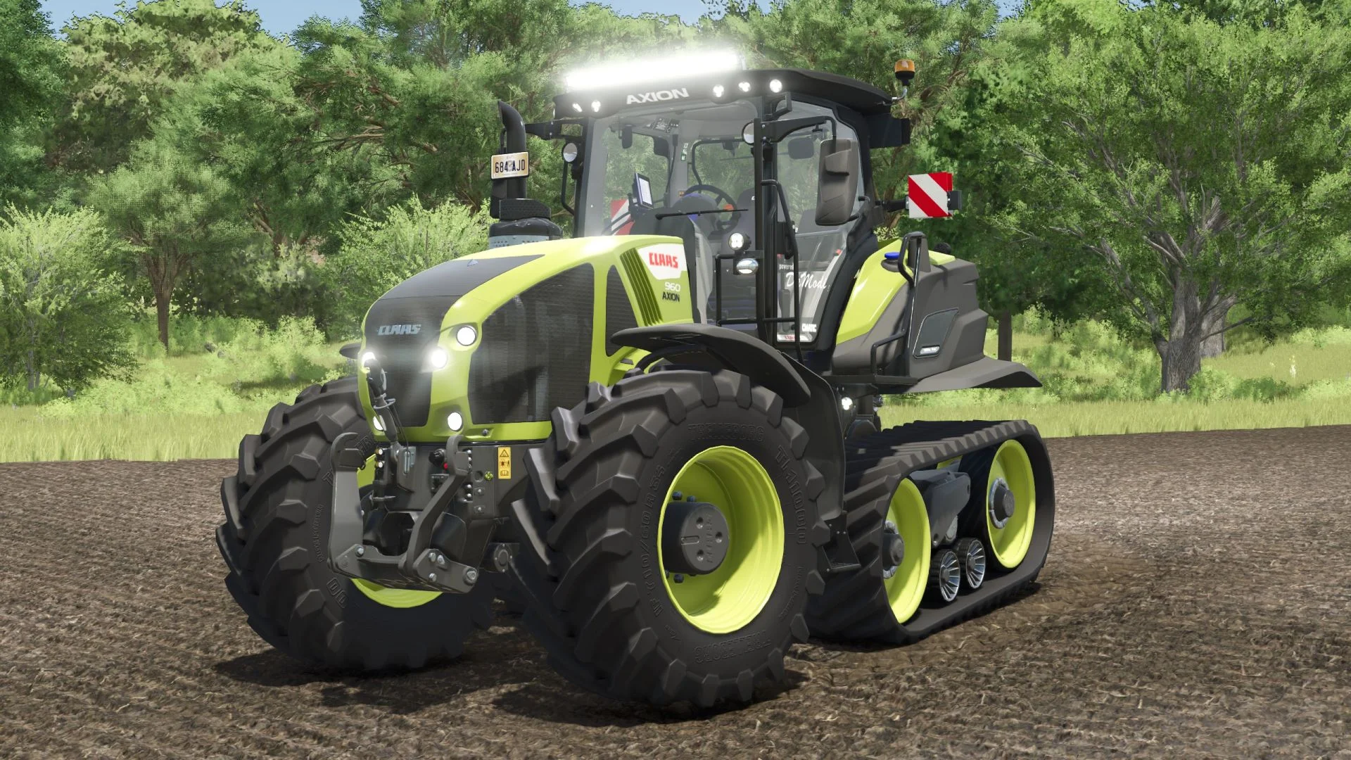 FS25 Claas Axion 900 TT Special V1.1.1.1 Tractors Mod FS25 Mod Free Download