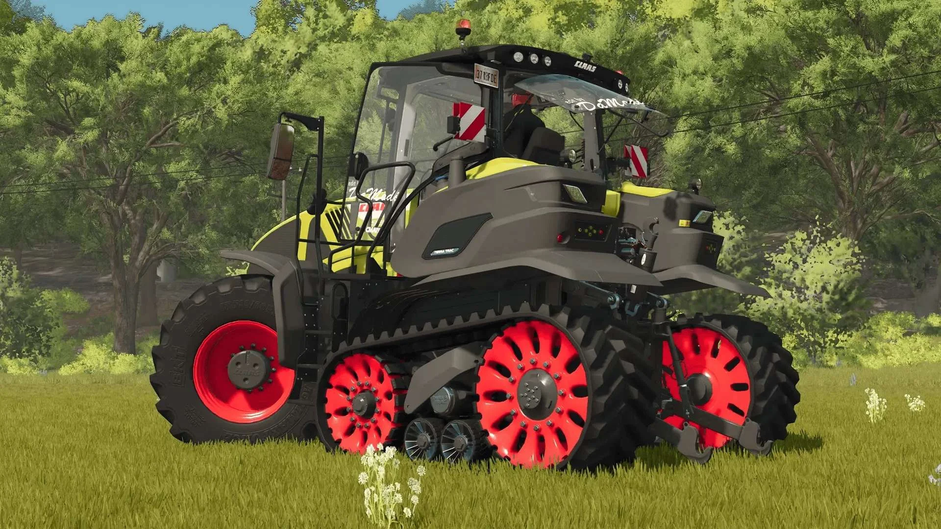 FS25 Claas Axion 900 TT Special v1.1 Tractors Mod FS25 Mod Free Download