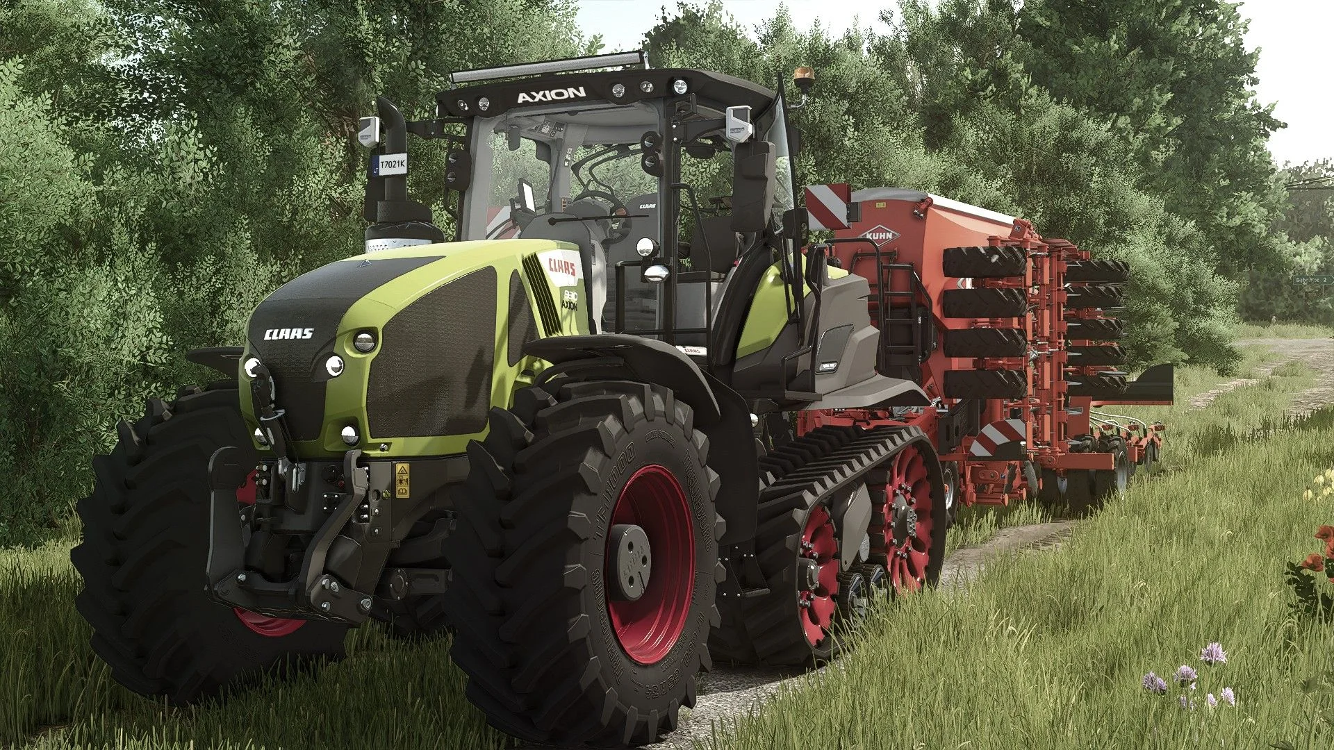 FS25 Claas Axion 900 TT Special V1.2 Tractors Mod FS25 Mod Free Download