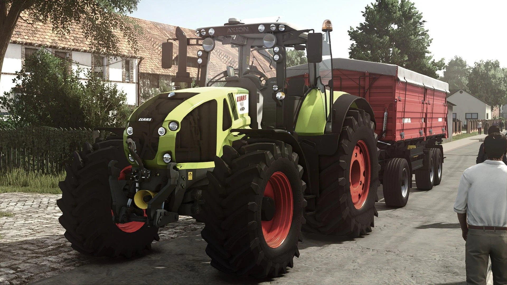 FS25 Claas Axion 900 V1.0.0.3 Tractors Mod FS25 Mod Free Download