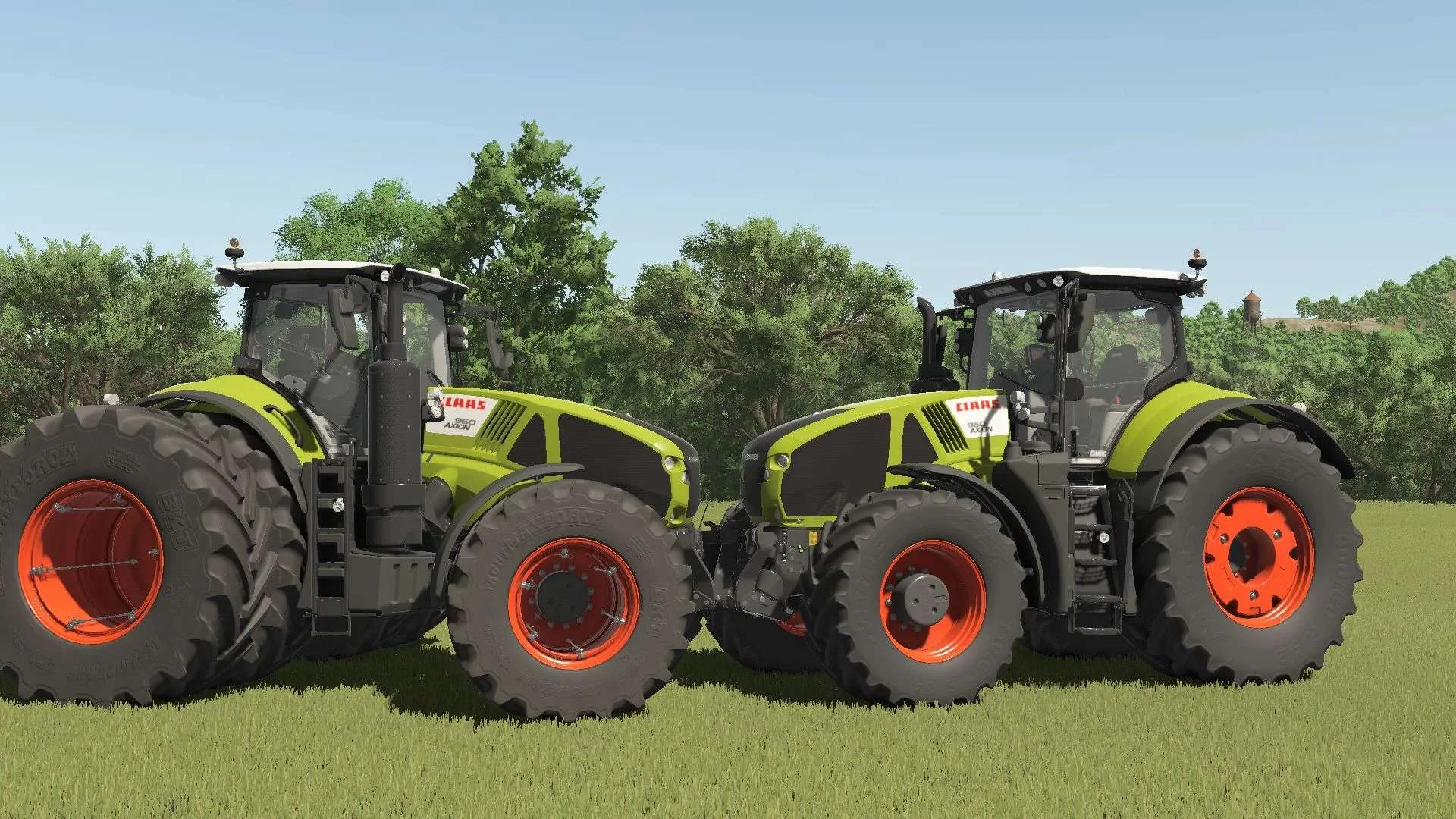 FS25 CLAAS Axion 900 V1.0 Tractors Mod FS25 Mod Free Download
