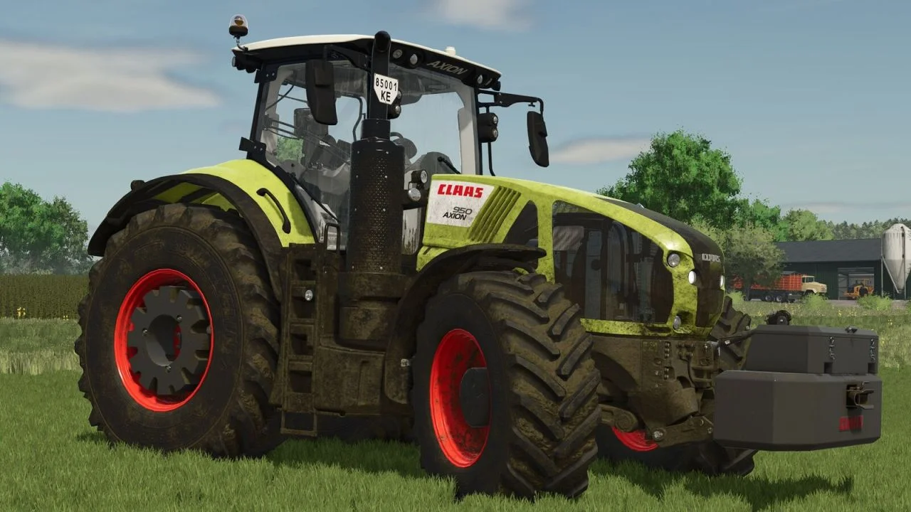 FS25 CLAAS AXION 920-960 V1.0 Tractors Mod FS25 Mod Free Download