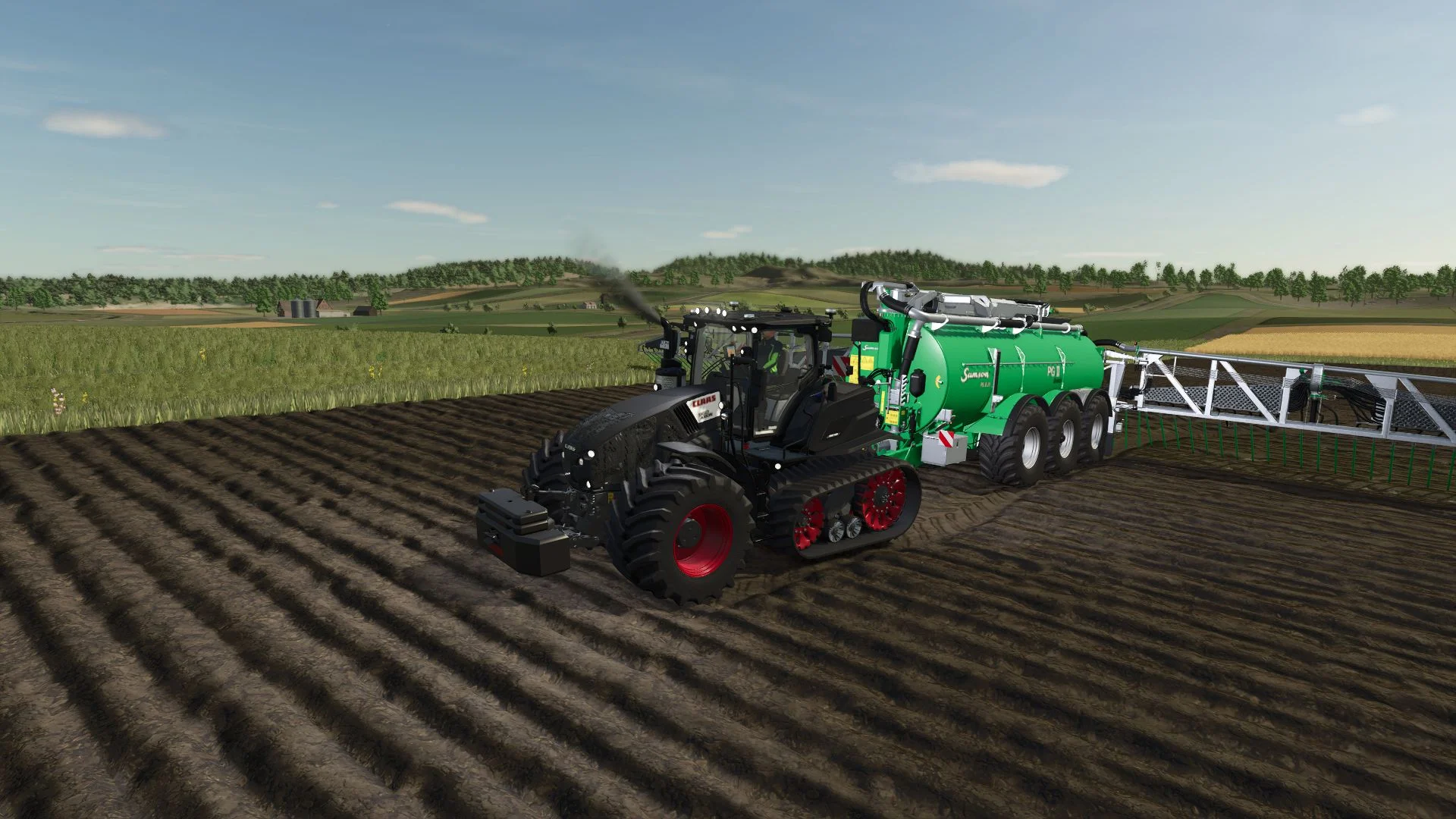 FS25 Claas Axion 960 TT v1.0 Tractors Mod FS25 Mod Free Download