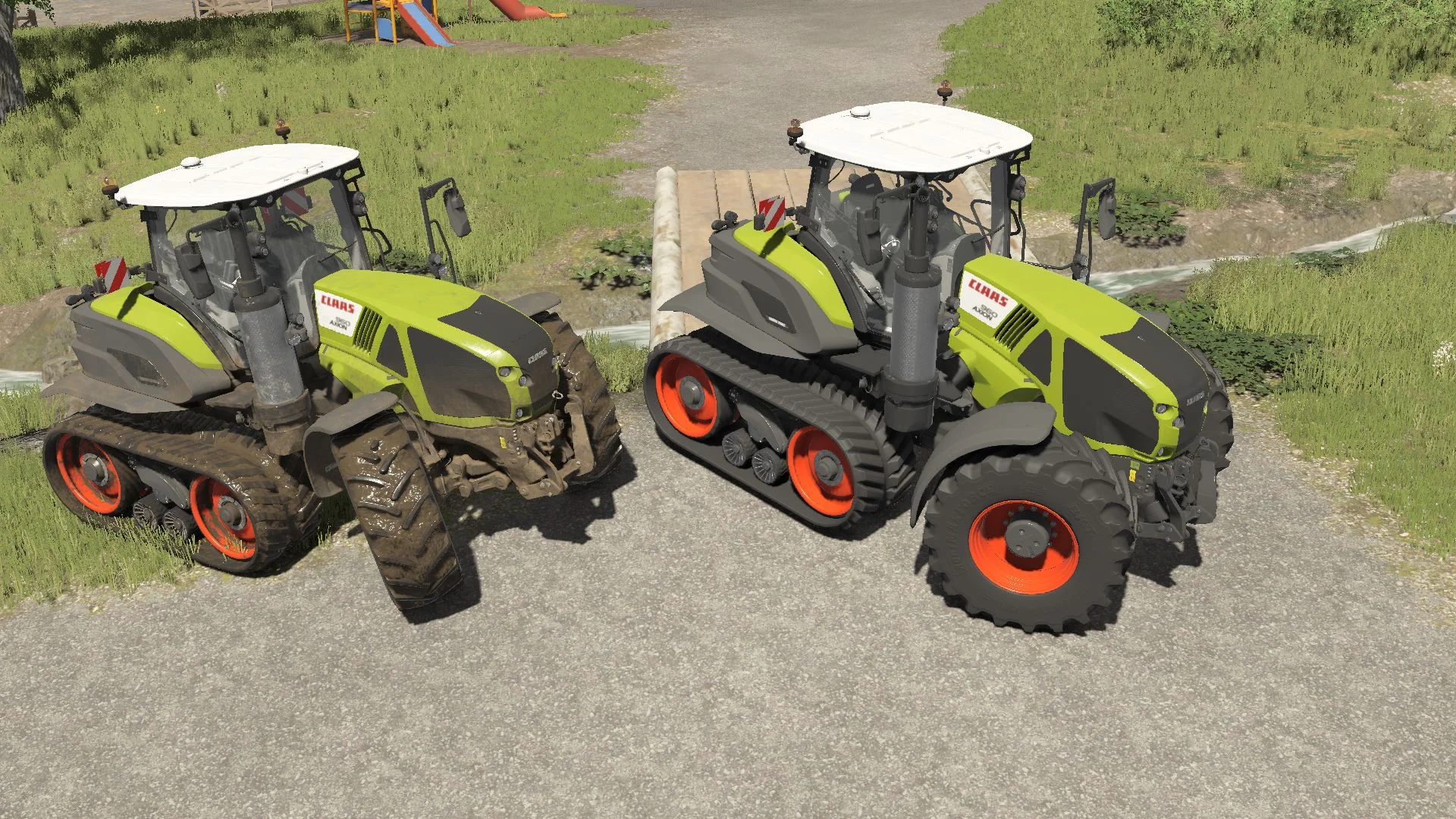 FS25 Claas Axion 960TT v1.0 Tractors Mod FS25 Mod Free Download