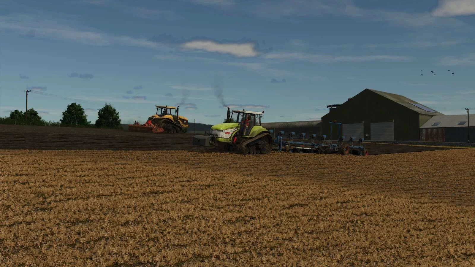 FS25 CLAAS-Caterpillar Challenger 35E-55E Series v1.0 Tractors Mod FS25 Mod Free Download
