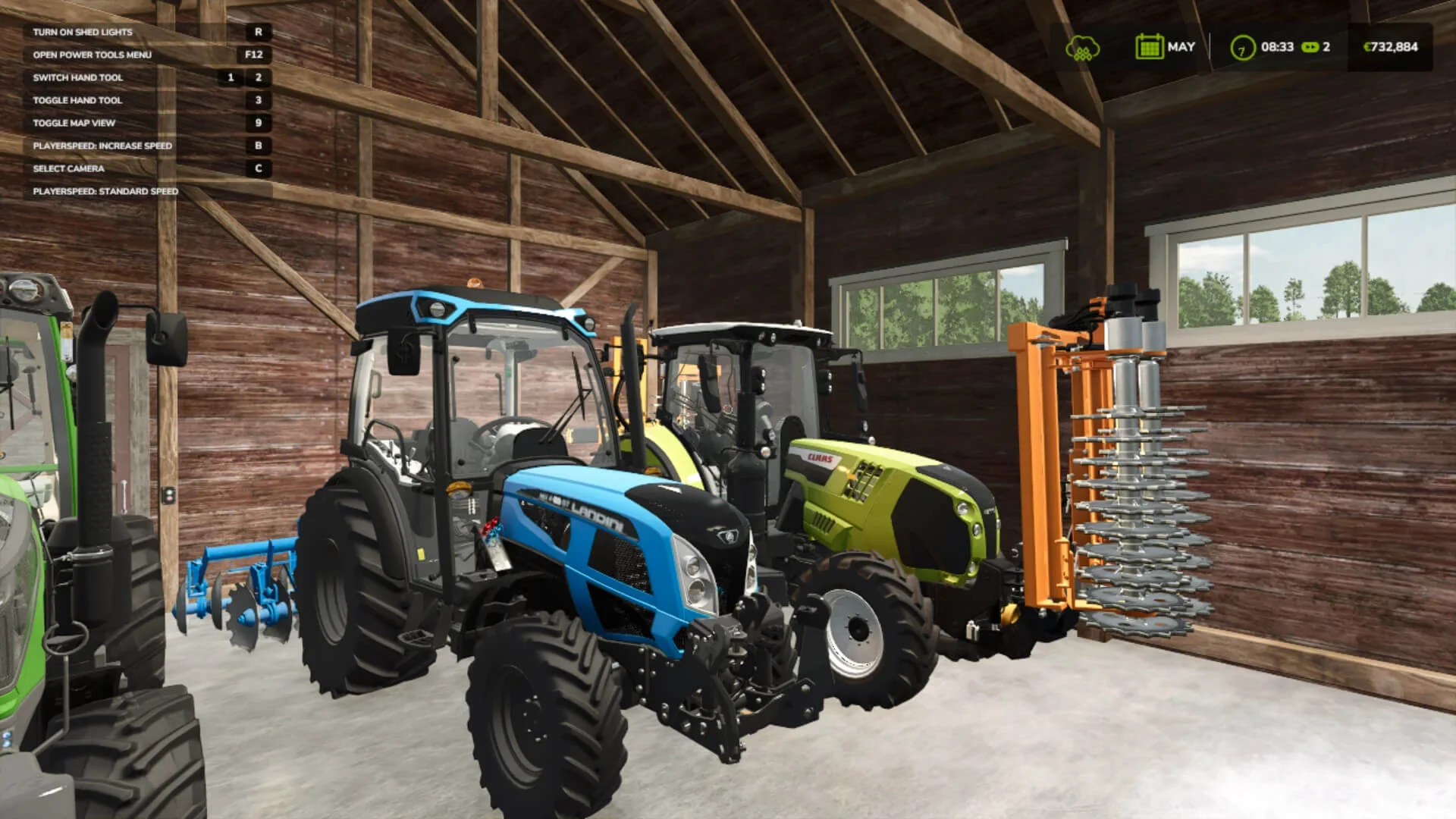 FS25 Claas Nexos V1.0 Tractors Mod FS25 Mod Free Download