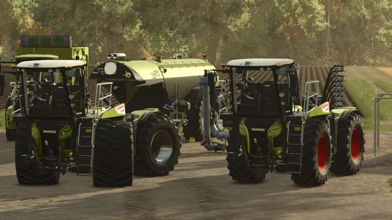 FS25 CLAAS SaddelTrac Pack Xerion 4200 WobbyTec V1.0.0.4 Tractors Mod FS25 Mod Free Download
