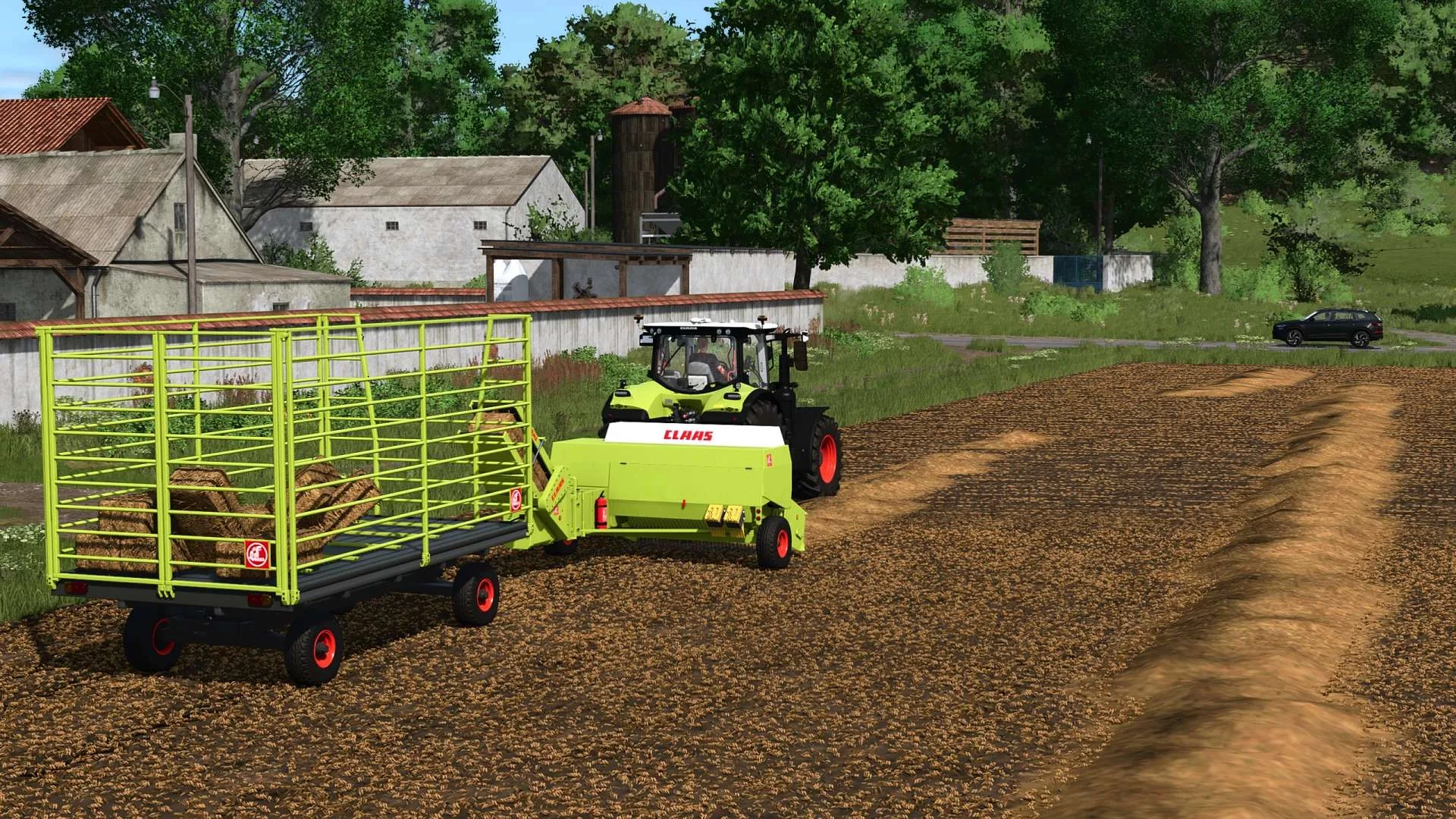 FS25 Claas Small Bale Pack v1.0 Tractors Mod FS25 Mod Free Download