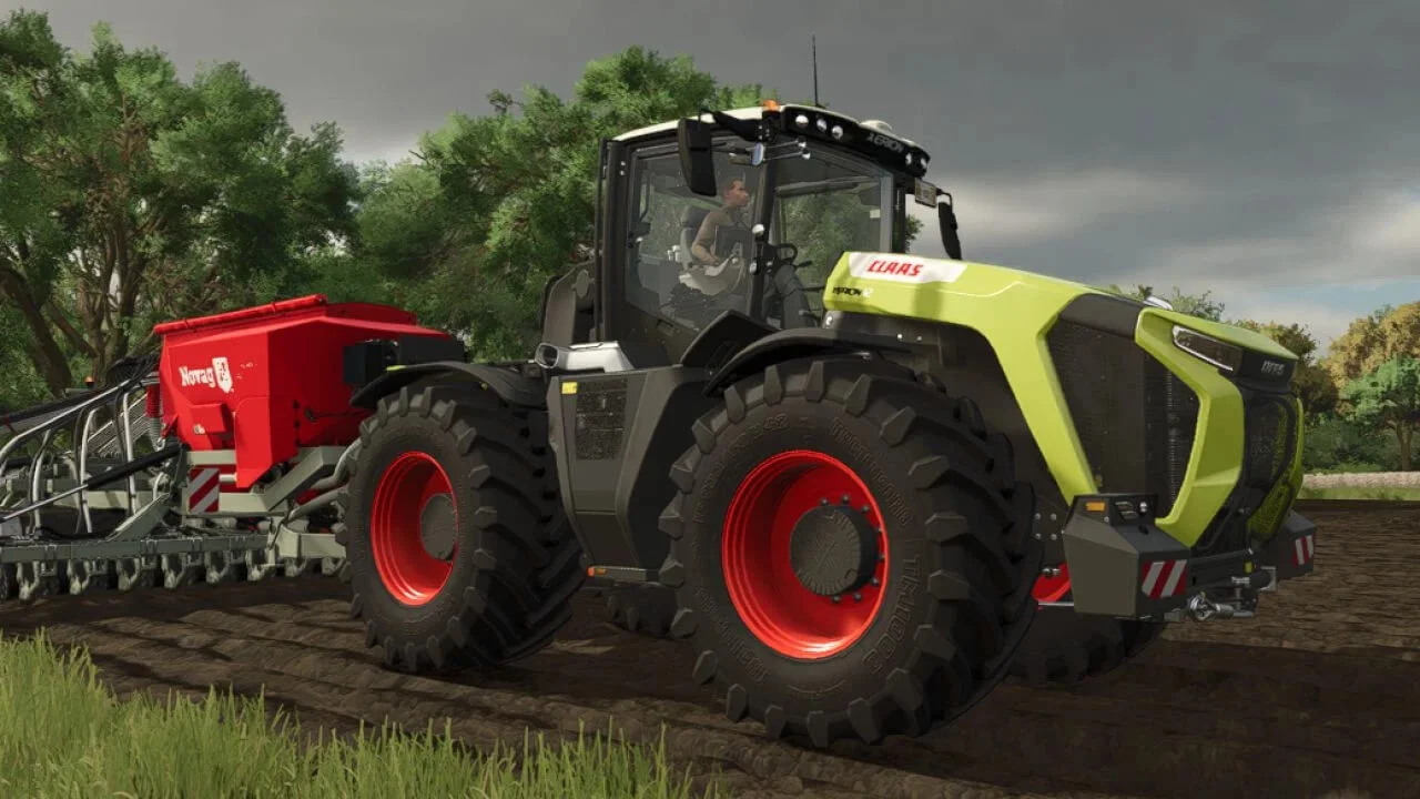 FS25 Claas Xerion 12 1000hp v1.0 Tractors Mod FS25 Mod Free Download