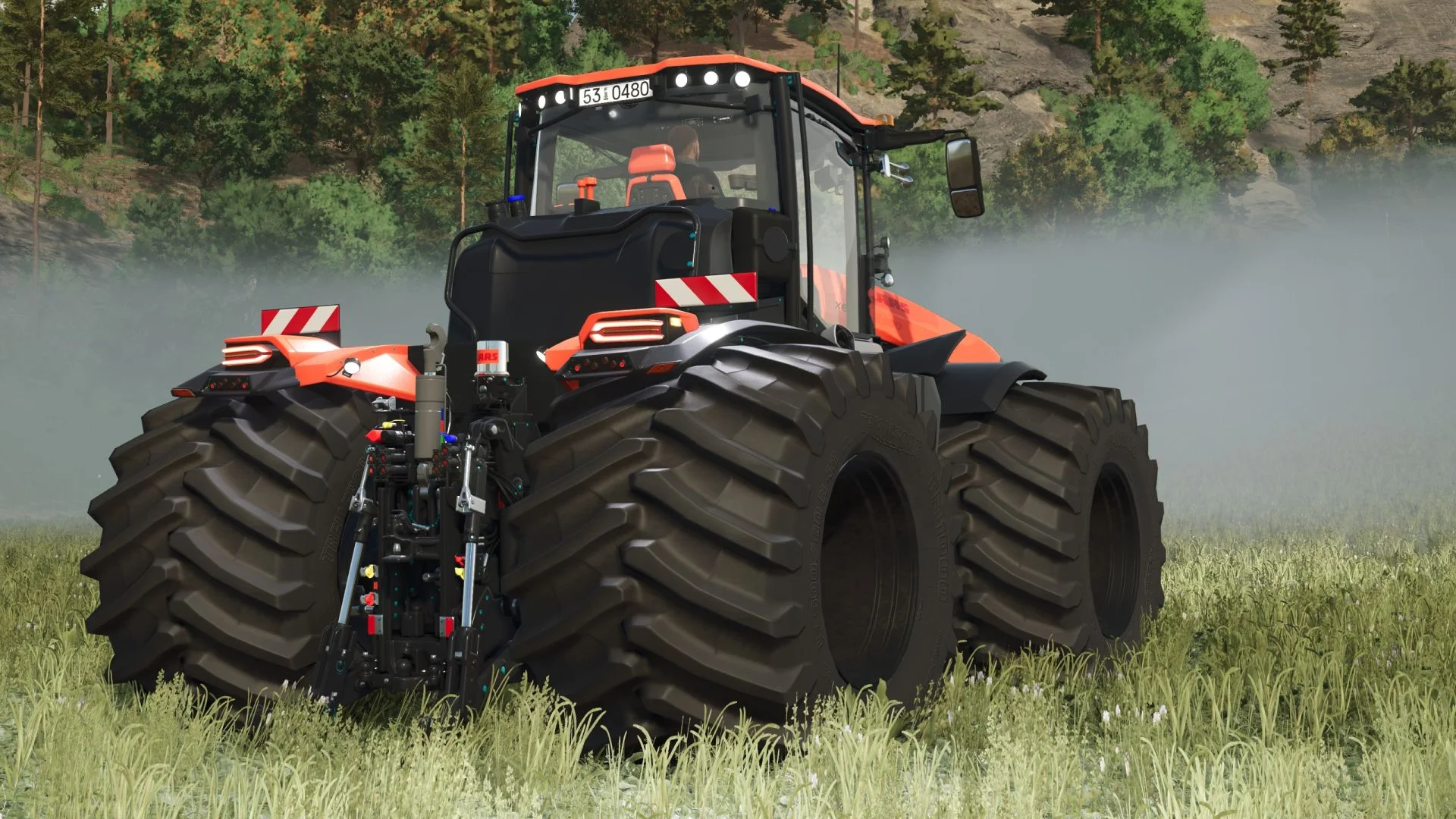 FS25 Claas Xerion 12 2500hp V1.0 Tractors Mod FS25 Mod Free Download