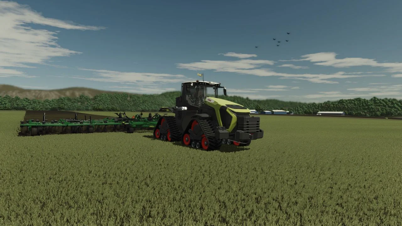 FS25 CLAAS Xerion 12 CMATIC V1.0 Tractors Mod