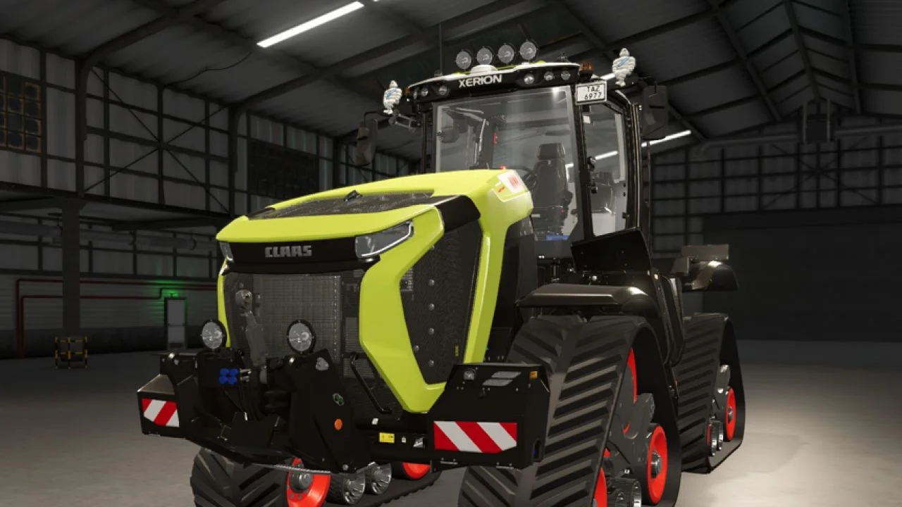 FS25 Claas Xerion 12 Fix V6.9.7.7 Tractors Mod FS25 Mod Free Download