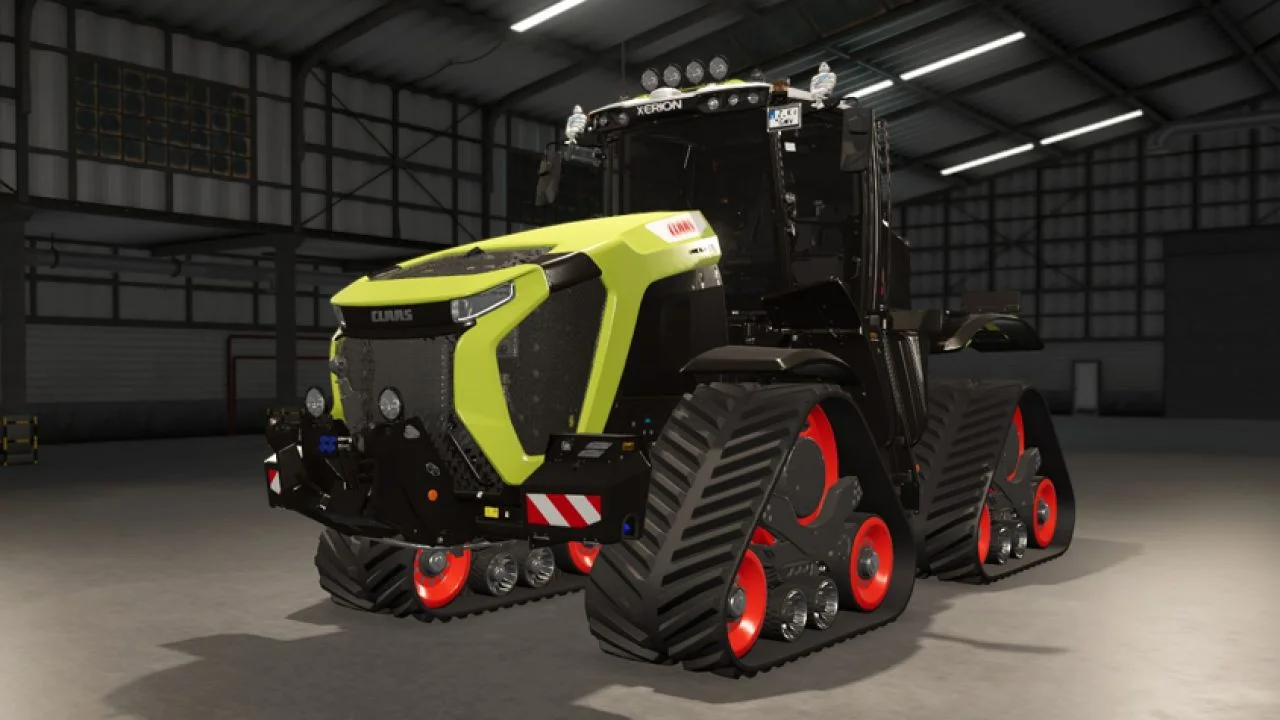 FS25 Claas Xerion 12 V1.0.1.2 Tractors Mod FS25 Mod Free Download