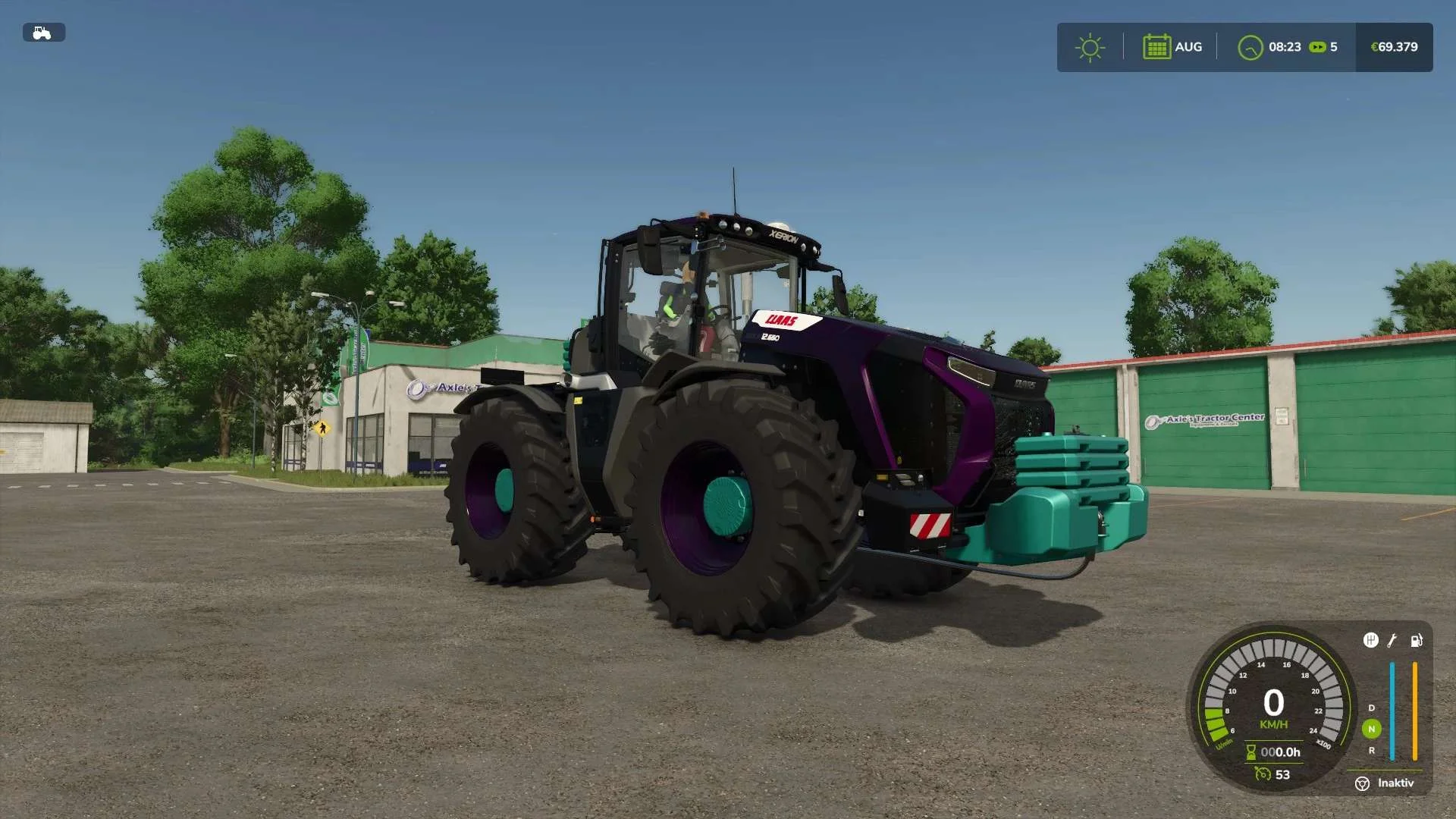FS25 Claas Xerion 12.650 by Alex Blue v1.0.1 Tractors Mod