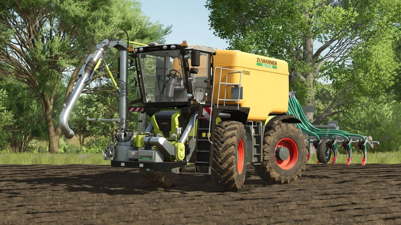 FS25 CLAAS Xerion 3000 Saddle Trac V1.0 Tractors Mod