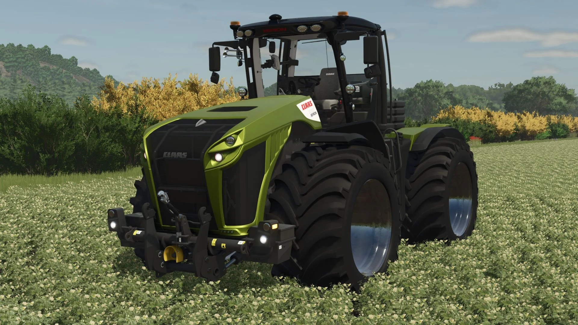 FS25 CLAAS Xerion 5000 – WobbyTec V1.0.0.3 Tractors Mod FS25 Mod Free Download