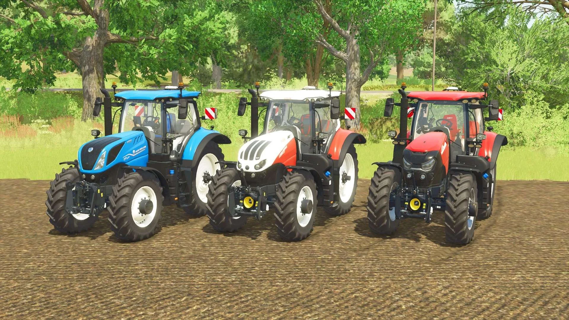 FS25 CNH Mid Frame US Edit v1.0 Tractors Mod FS25 Mod Free Download