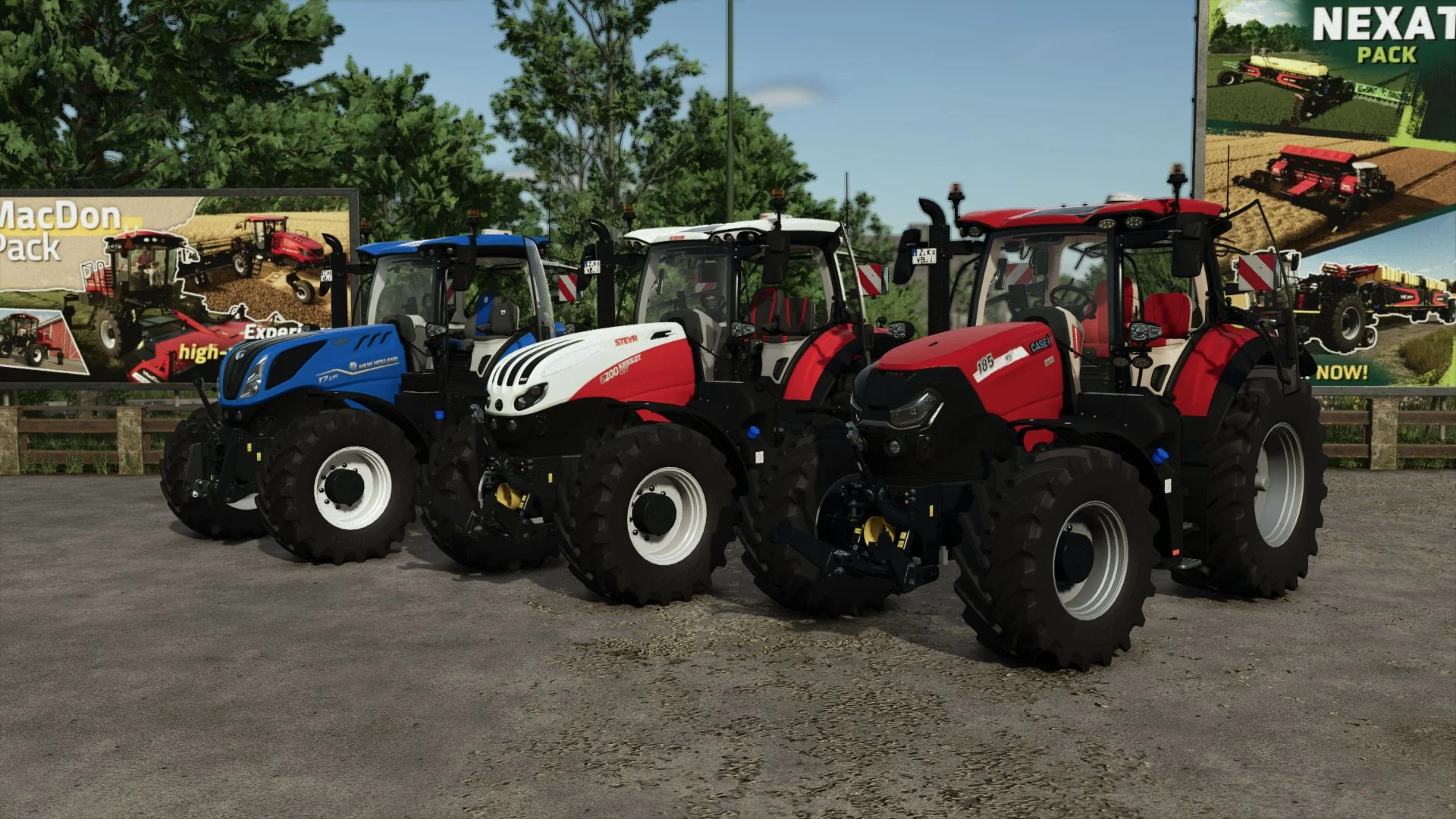 FS25 CNH Pack V1.0 Tractors Mod FS25 Mod Free Download