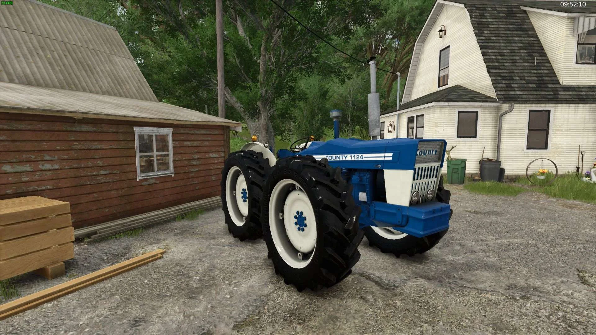 FS25 County 1124 v1.0 Tractors Mod FS25 Mod Free Download