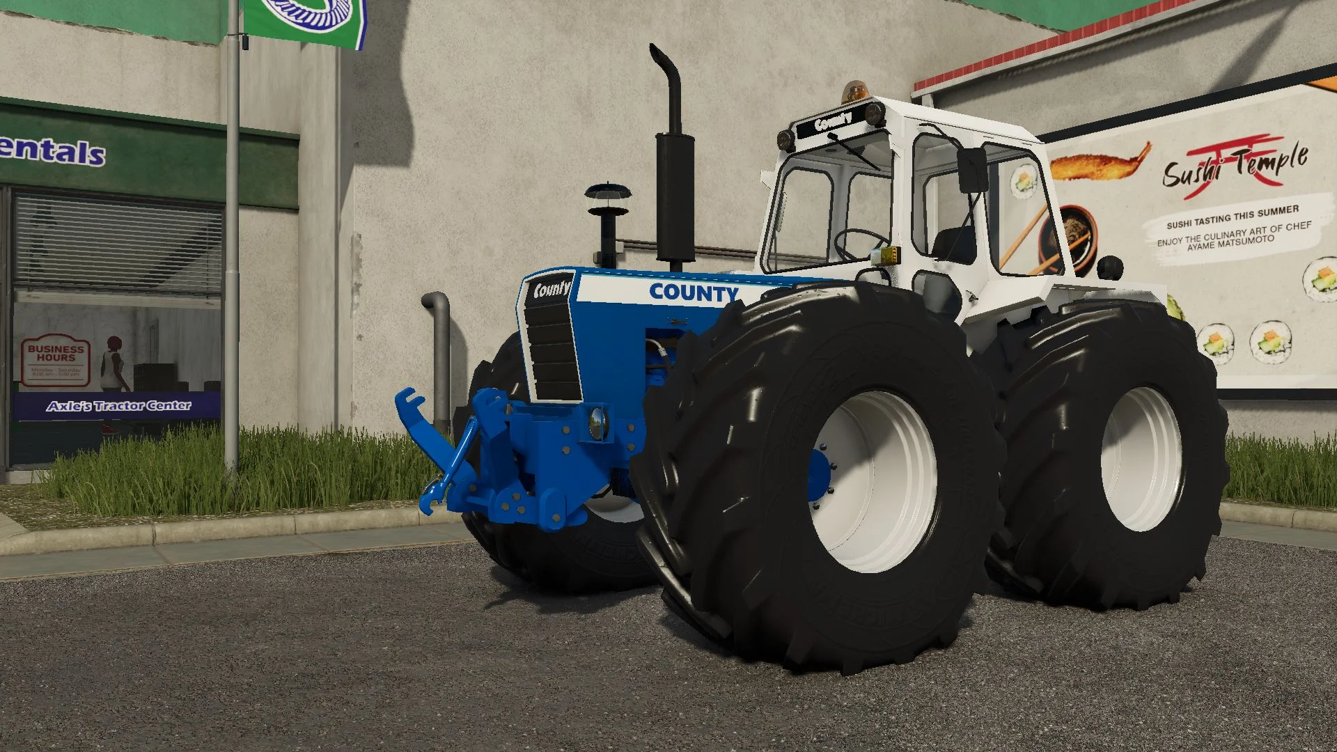 FS25 County 1184 TW V1.0 Tractors Mod FS25 Mod Free Download