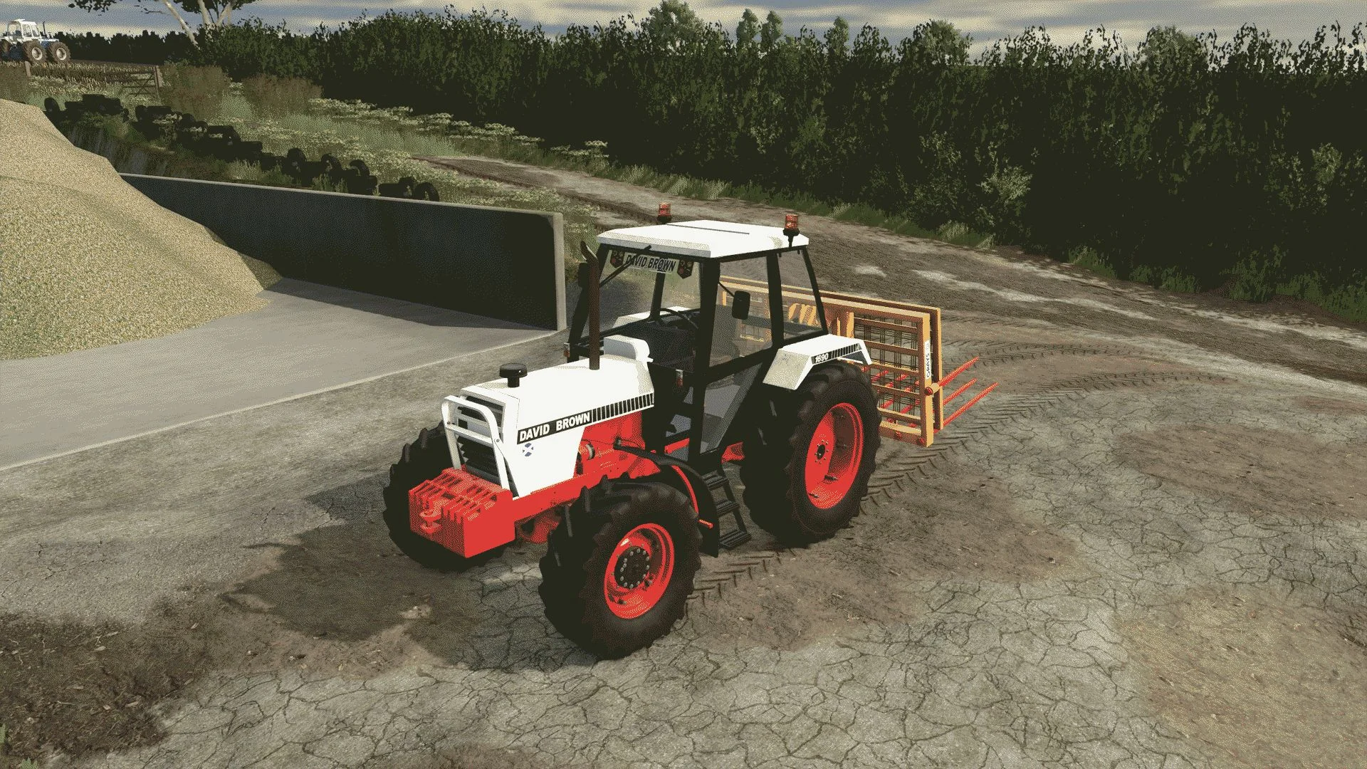 FS25 David Brown 1690 V1.0.1 Tractors Mod