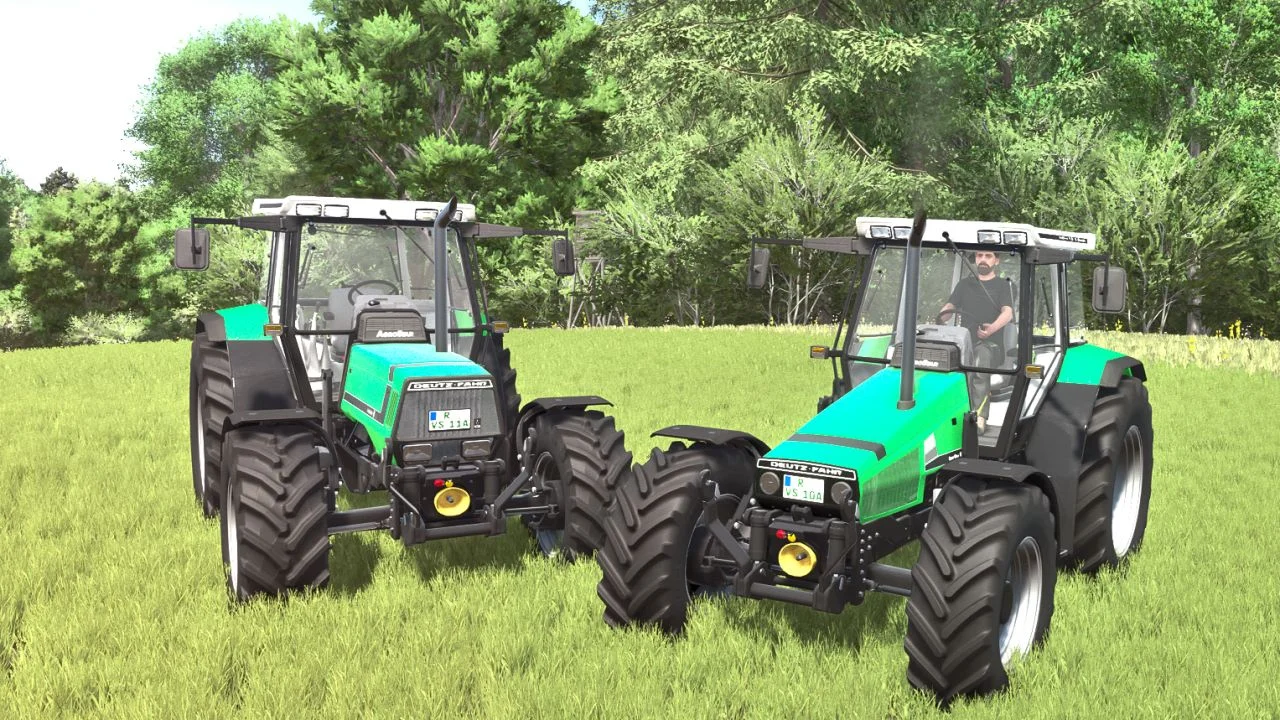FS25 Deutz Agrostar 6.11-6.38 V1.0.1 Tractors Mod FS25 Mod Free Download