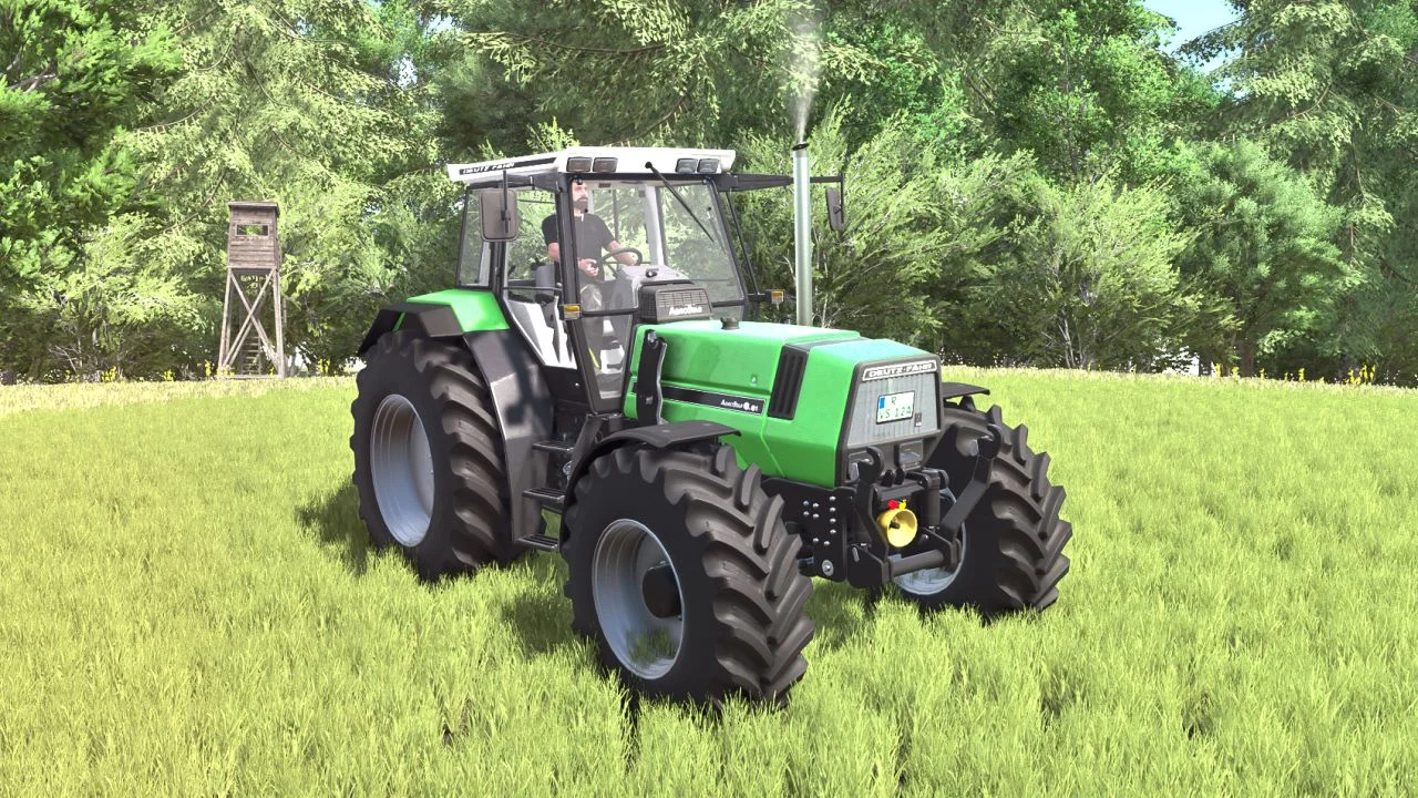 FS25 Deutz Agrostar 6.61 V1.0.0.1 Tractors Mod FS25 Mod Free Download