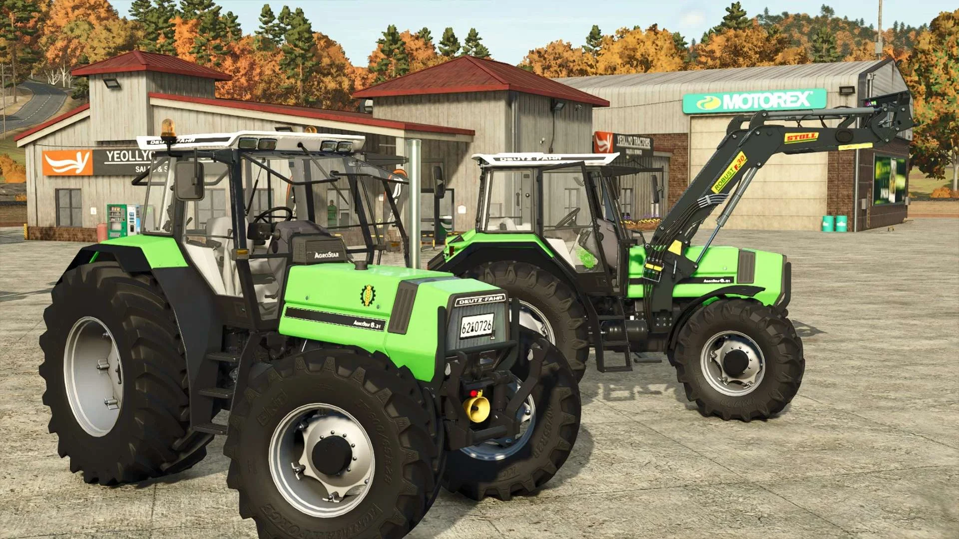 FS25 Deutz Agrostar 6.xx v1.0.0.3 Tractors Mod FS25 Mod Free Download