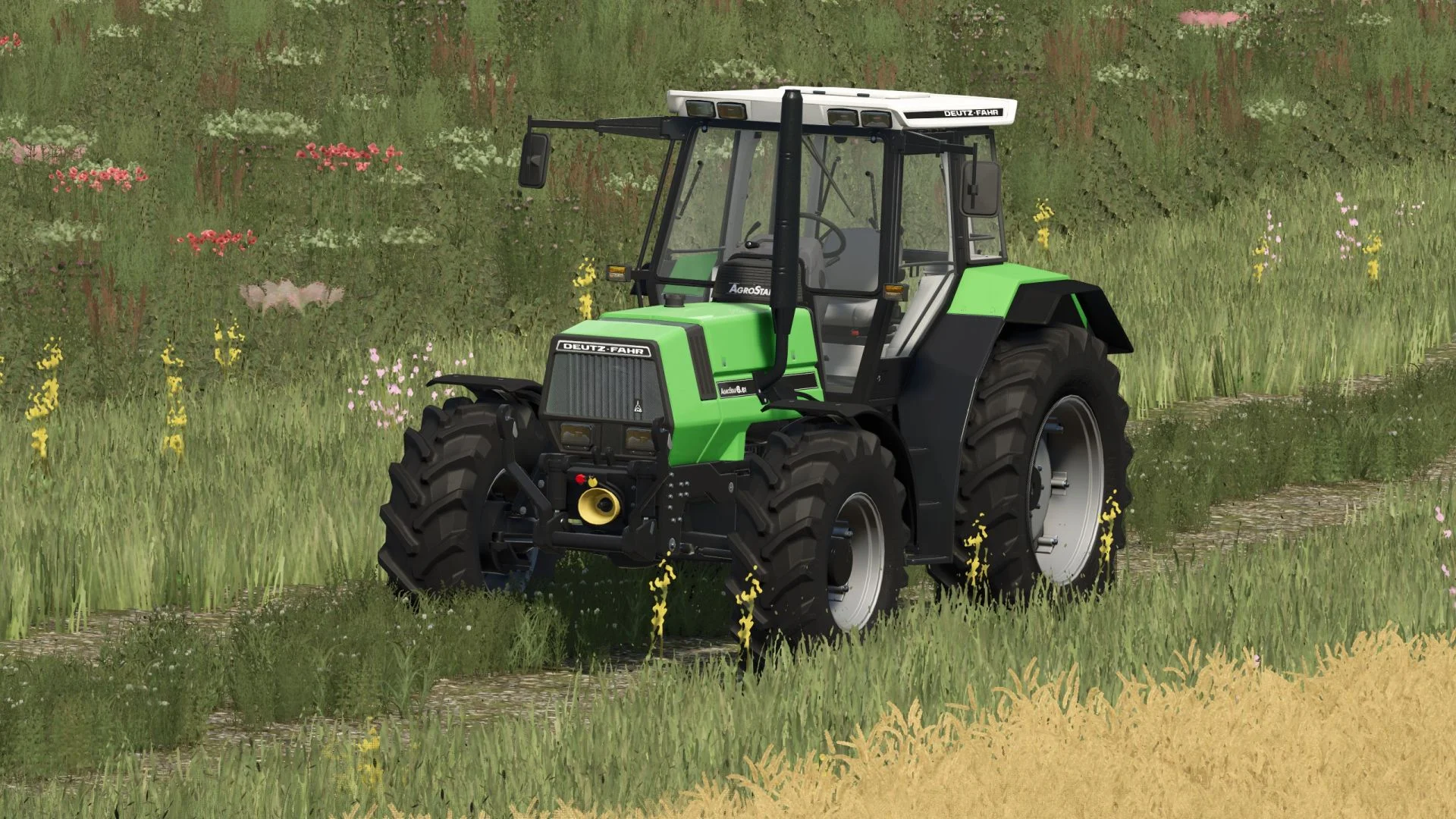 FS25 Deutz Agrostar 6.xx V1.0.0.4 Tractors Mod FS25 Mod Free Download
