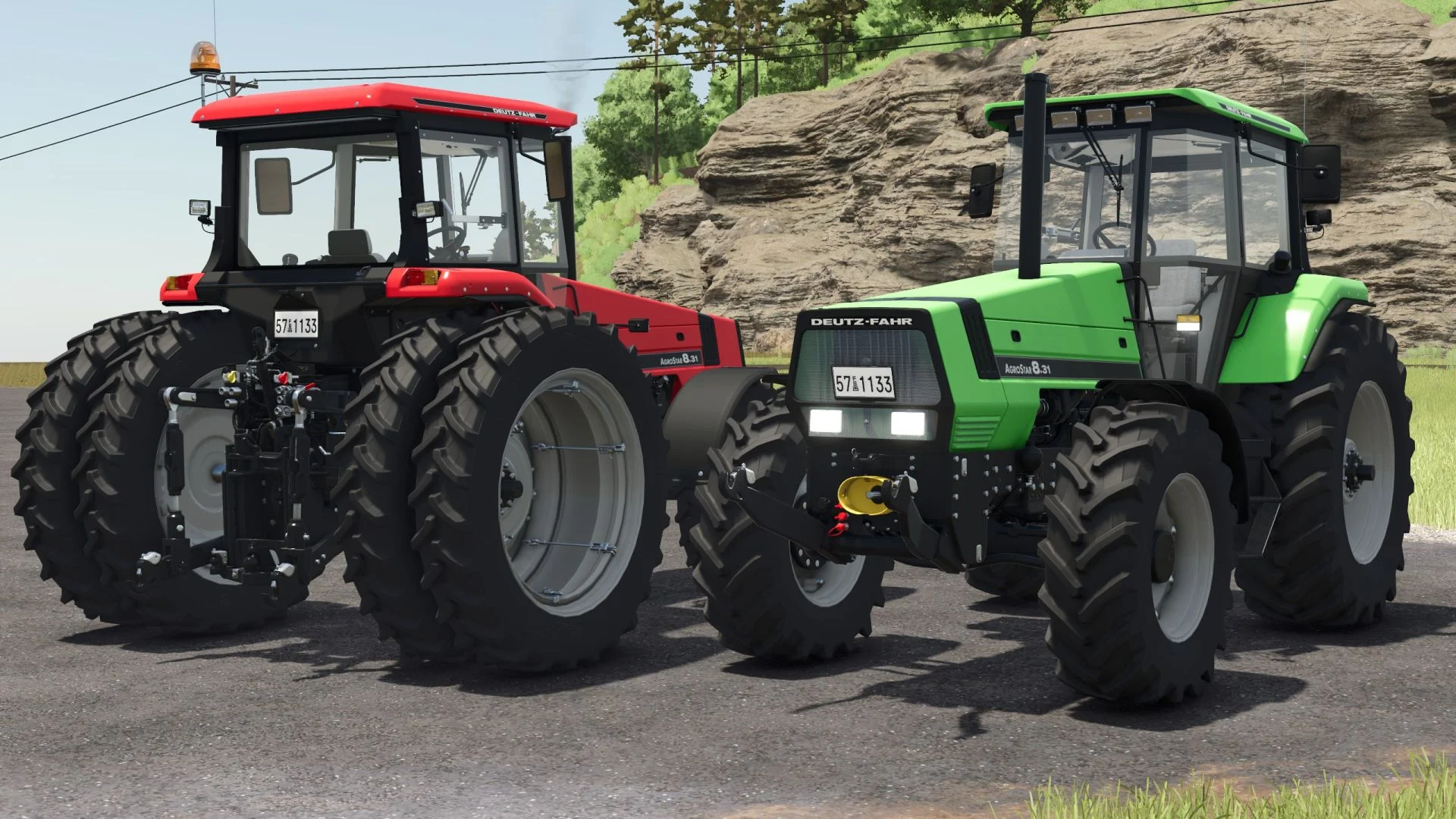 FS25 Deutz Agrostar 8.31 V1.0 Tractors Mod FS25 Mod Free Download