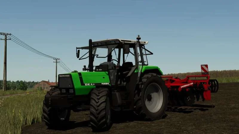 FS25 DEUTZ AGROSTAR v1.0 Tractors Mod FS25 Mod Free Download
