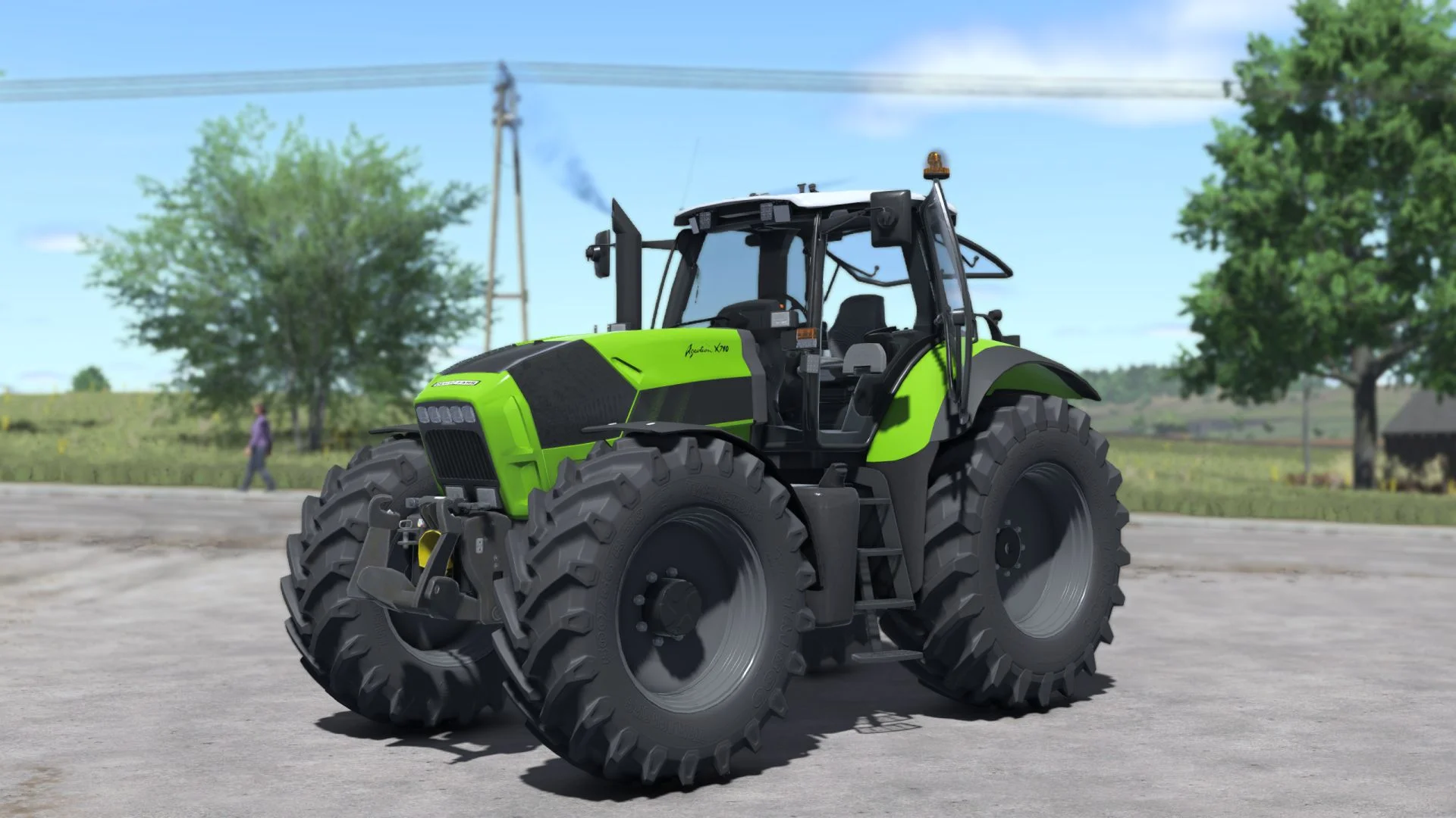 FS25 Deutz Agrotron X710-30 Reworked V1.0.0.1 Tractors Mod FS25 Mod Free Download