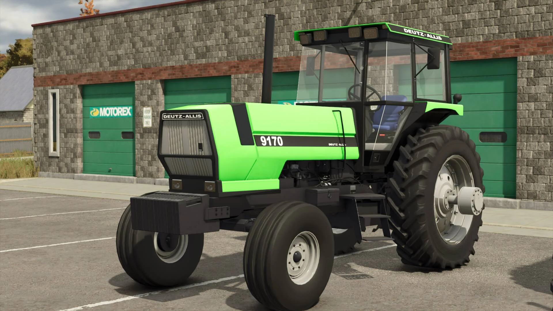 FS25 Deutz Allis 9100 Series v1.0 Tractors Mod FS25 Mod Free Download