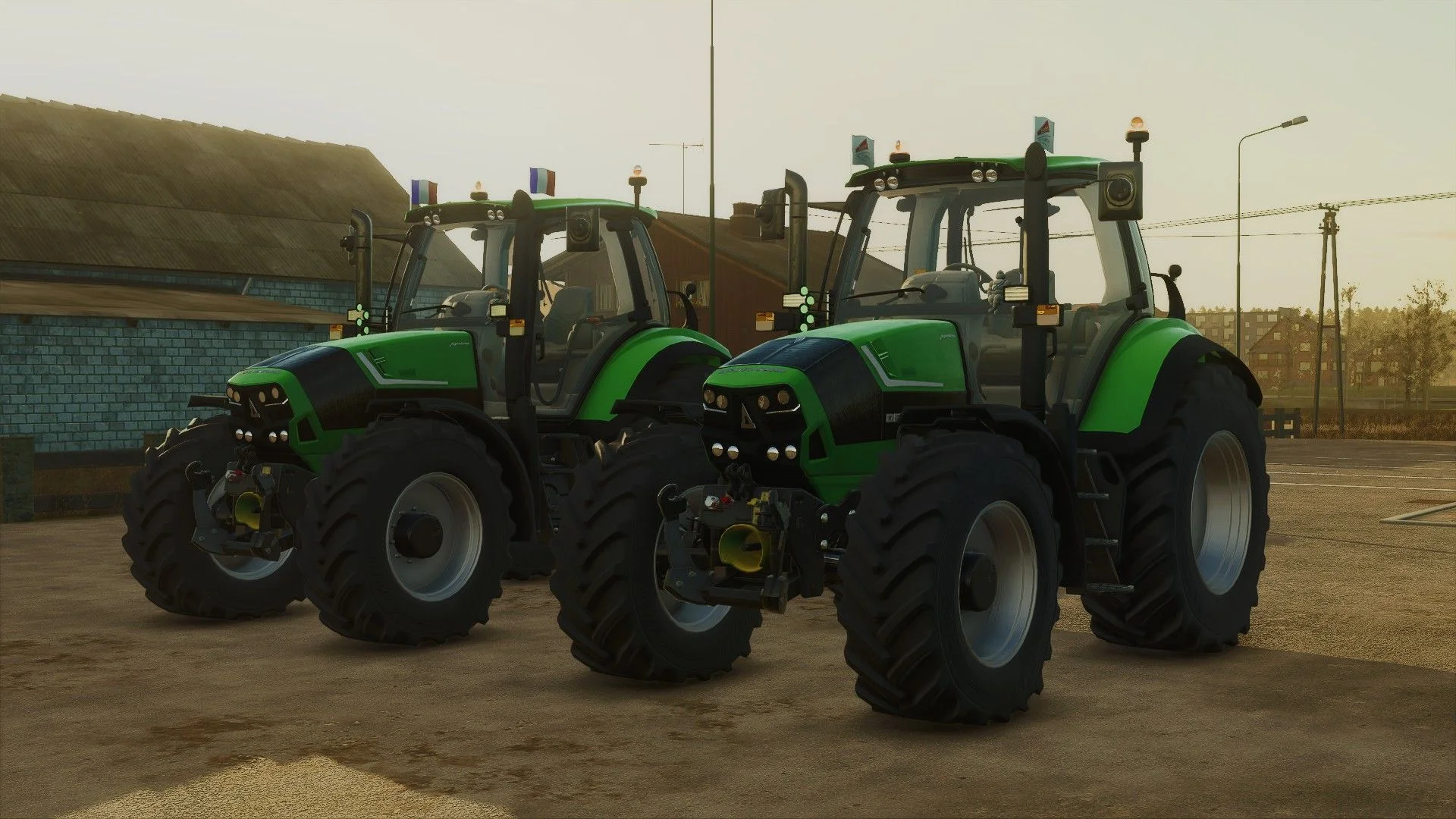 FS25 Deutz Fahr 6.4p Series V1.1 Tractors Mod FS25 Mod Free Download